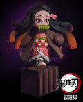 Nezuko Kamado Demon Slayer resin figure by NomNom Figures — studio preview 1