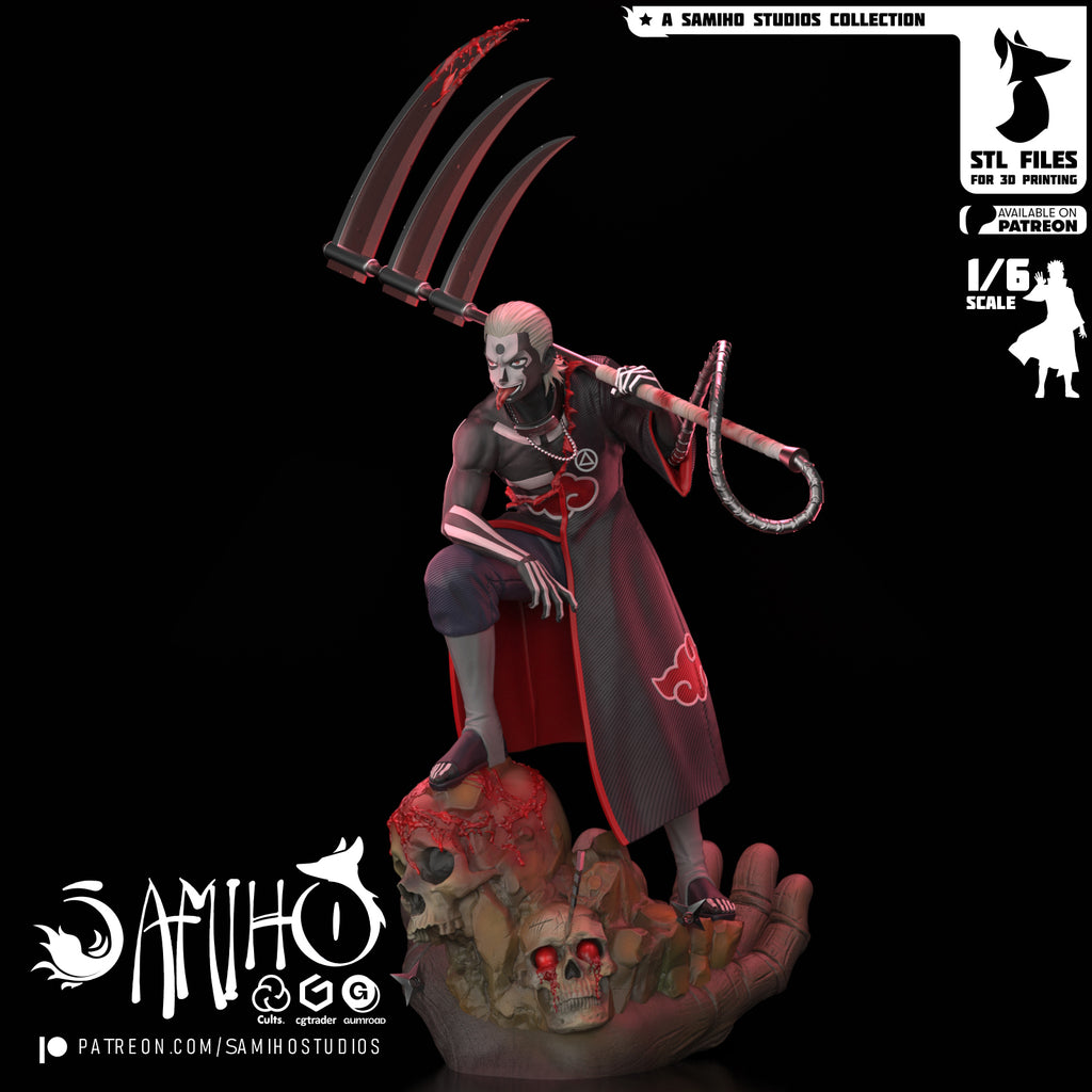 hidan naruto samiho studios