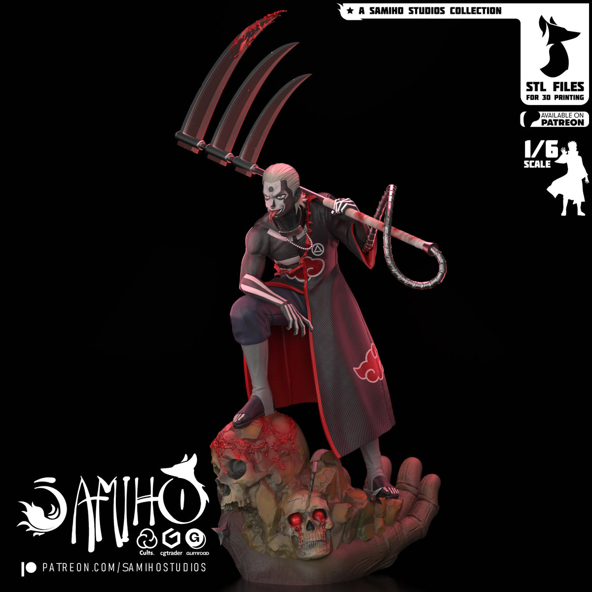 hidan naruto samiho studios