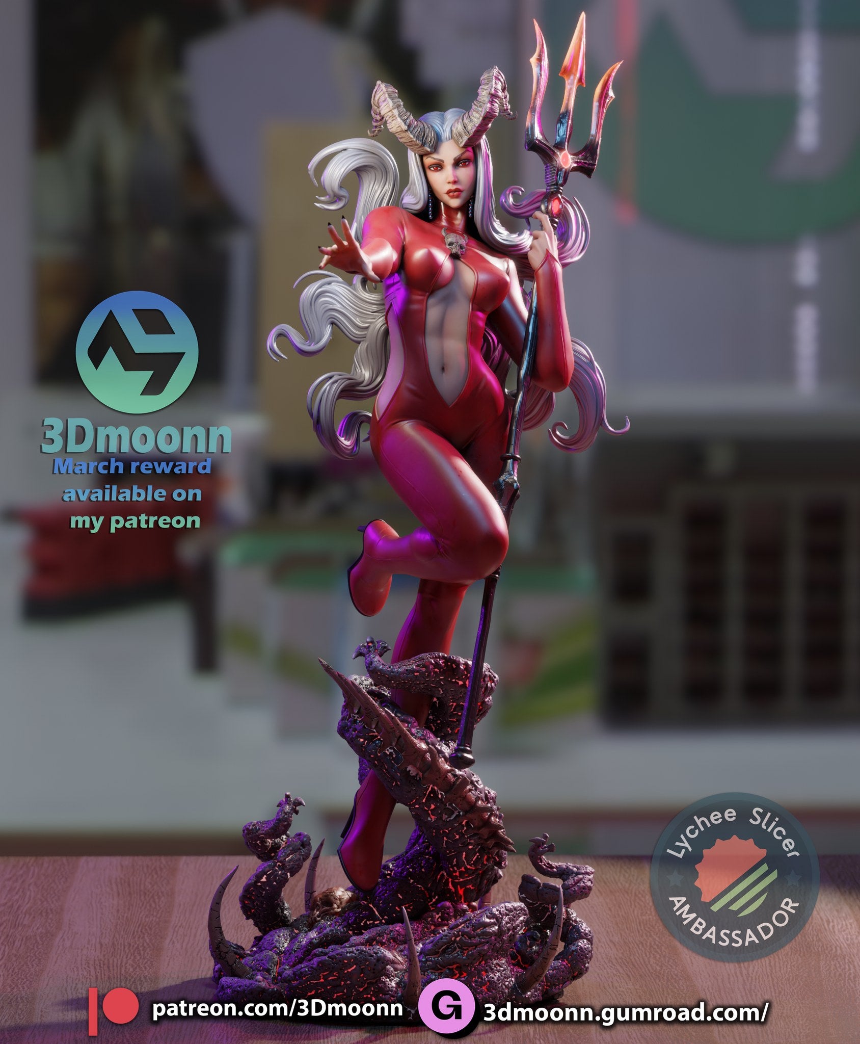 satana marvel 3dmoonn
