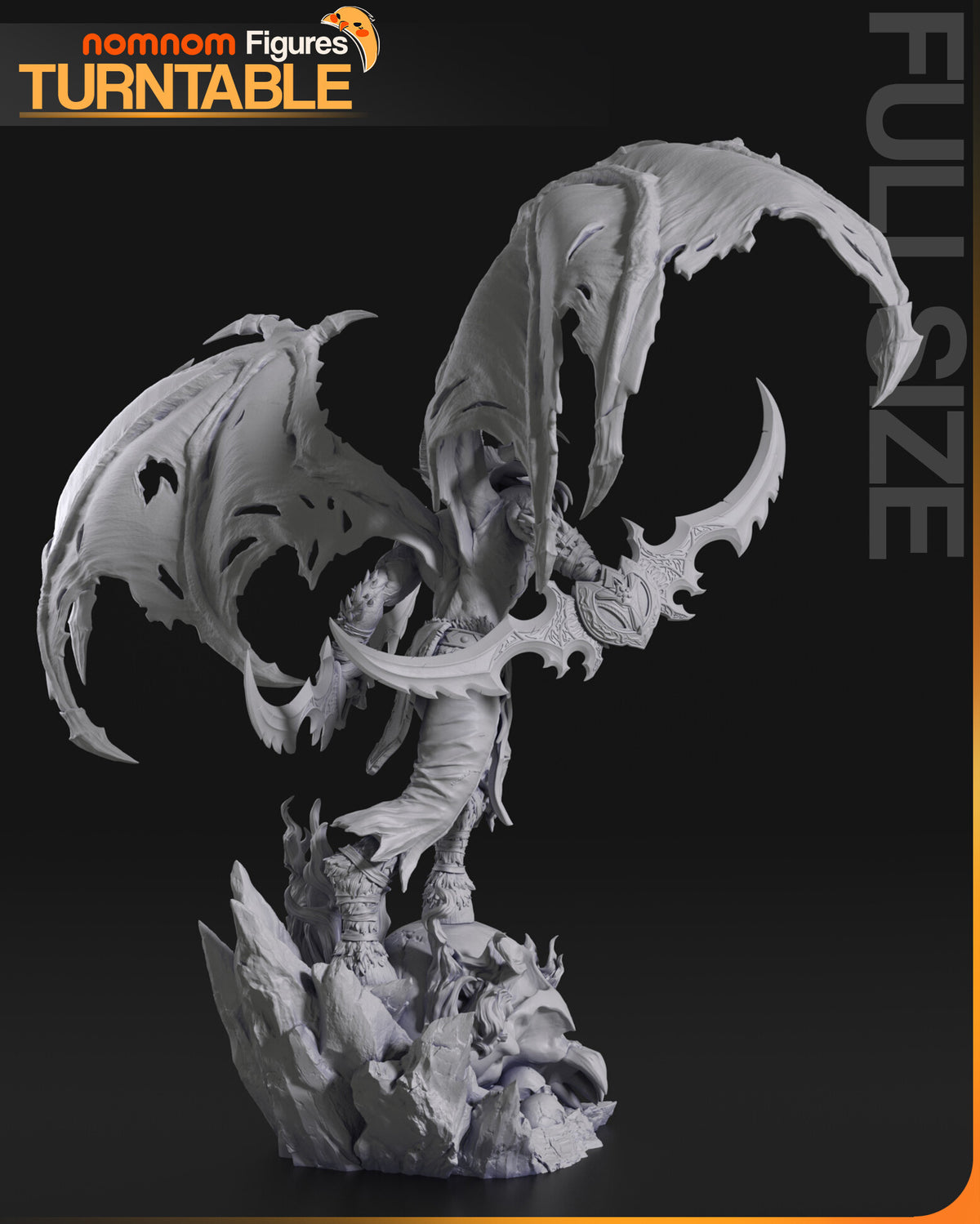 Illidan Stormrage — studio render 7