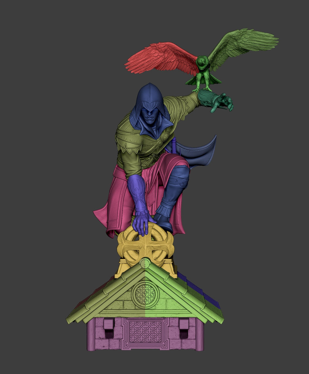 Ezio Auditore — studio render 7