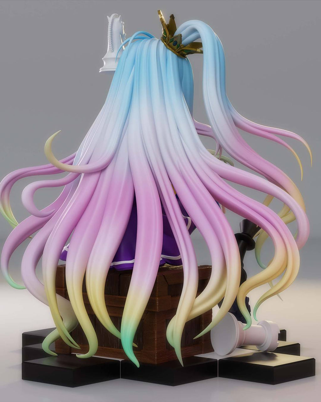 Shiro (No Game No Life) resin figure by Tenshi Figures — studio render 2