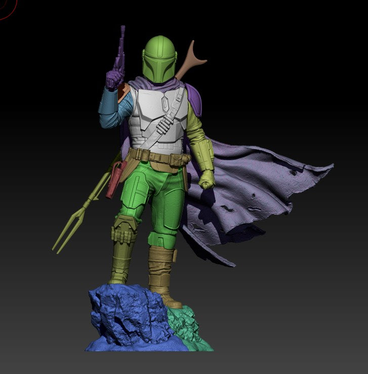 Din Djarin — studio render 3