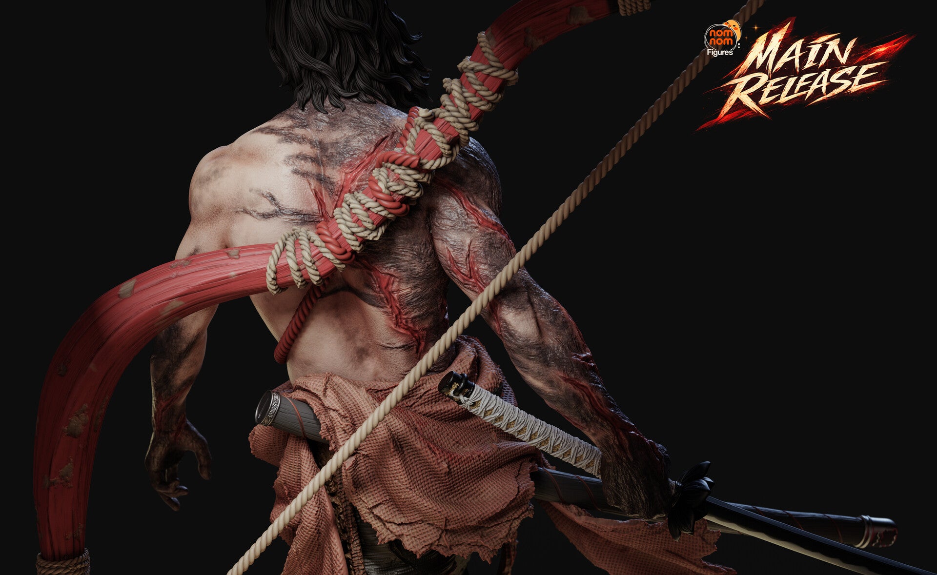Genichiro Ashina — studio render 3