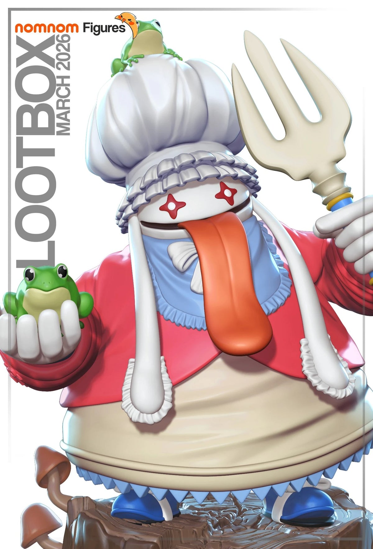 Quina Quen Final Fantasy resin figure by NomNom Figures — studio preview 1