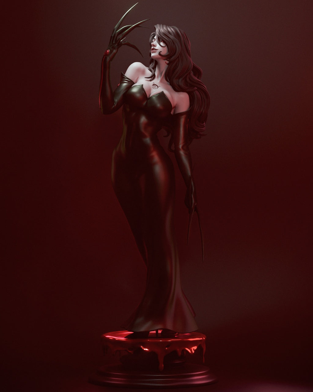 Lust Fullmetal Alchemist resin figure by CA 3D Studios — studio preview 2
