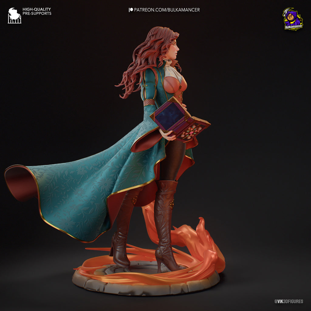 Triss Merigold (The Witcher) resin figure by Bulkamancer — studio render 5