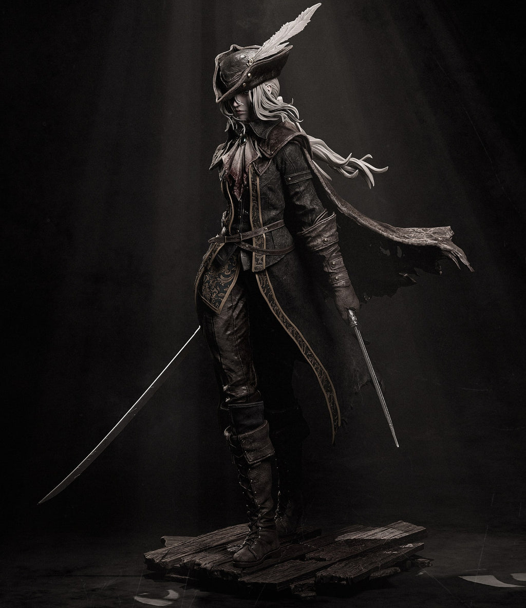 Lady Maria Bloodborne resin figure by CA 3D Studios — studio preview 2