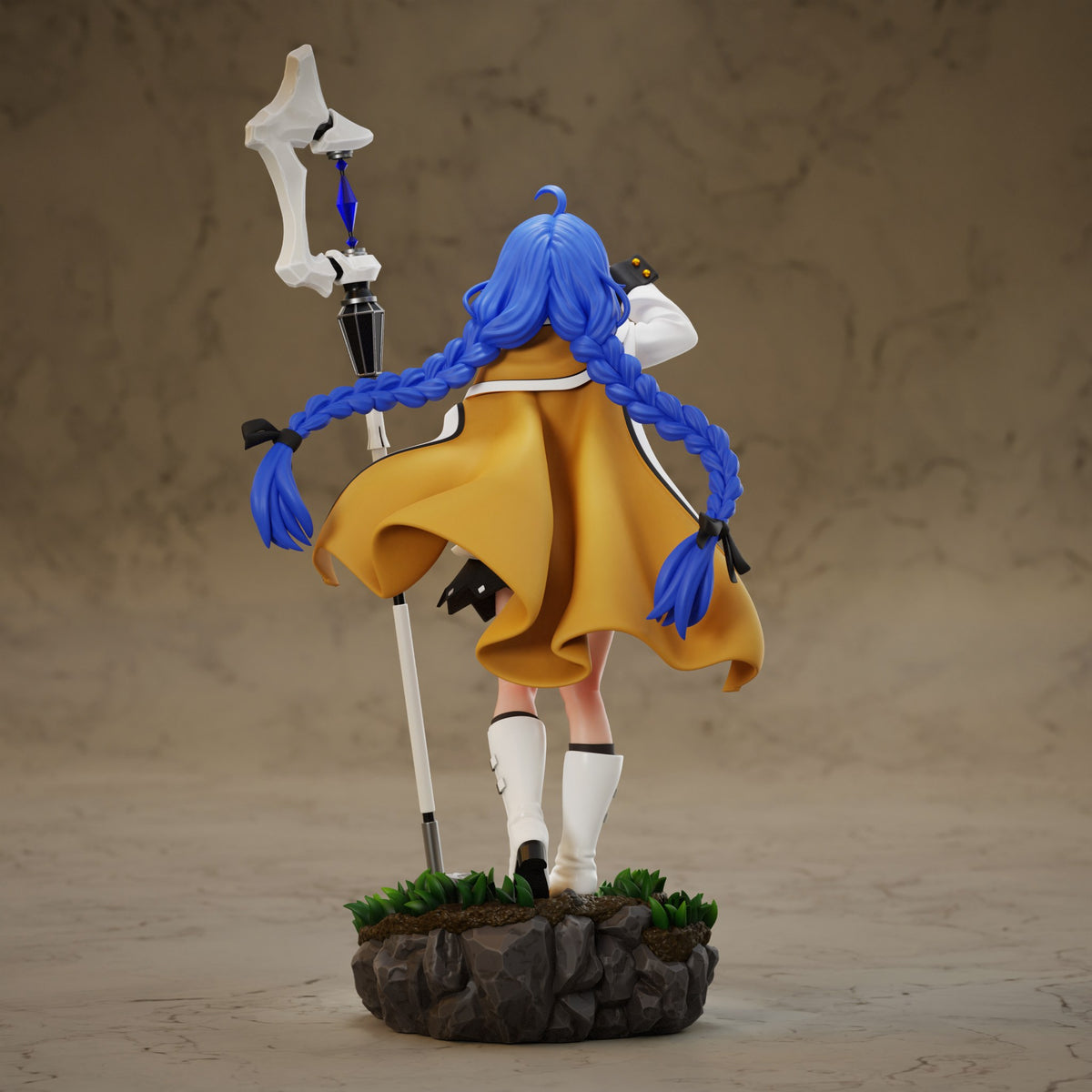Roxy Migurdia (Mushoku Tensei) resin figure by Tenshi Figures — studio render 6