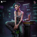Judy Alvarez (Cyberpunk 2077) resin figure by Bulkamancer — studio render 1