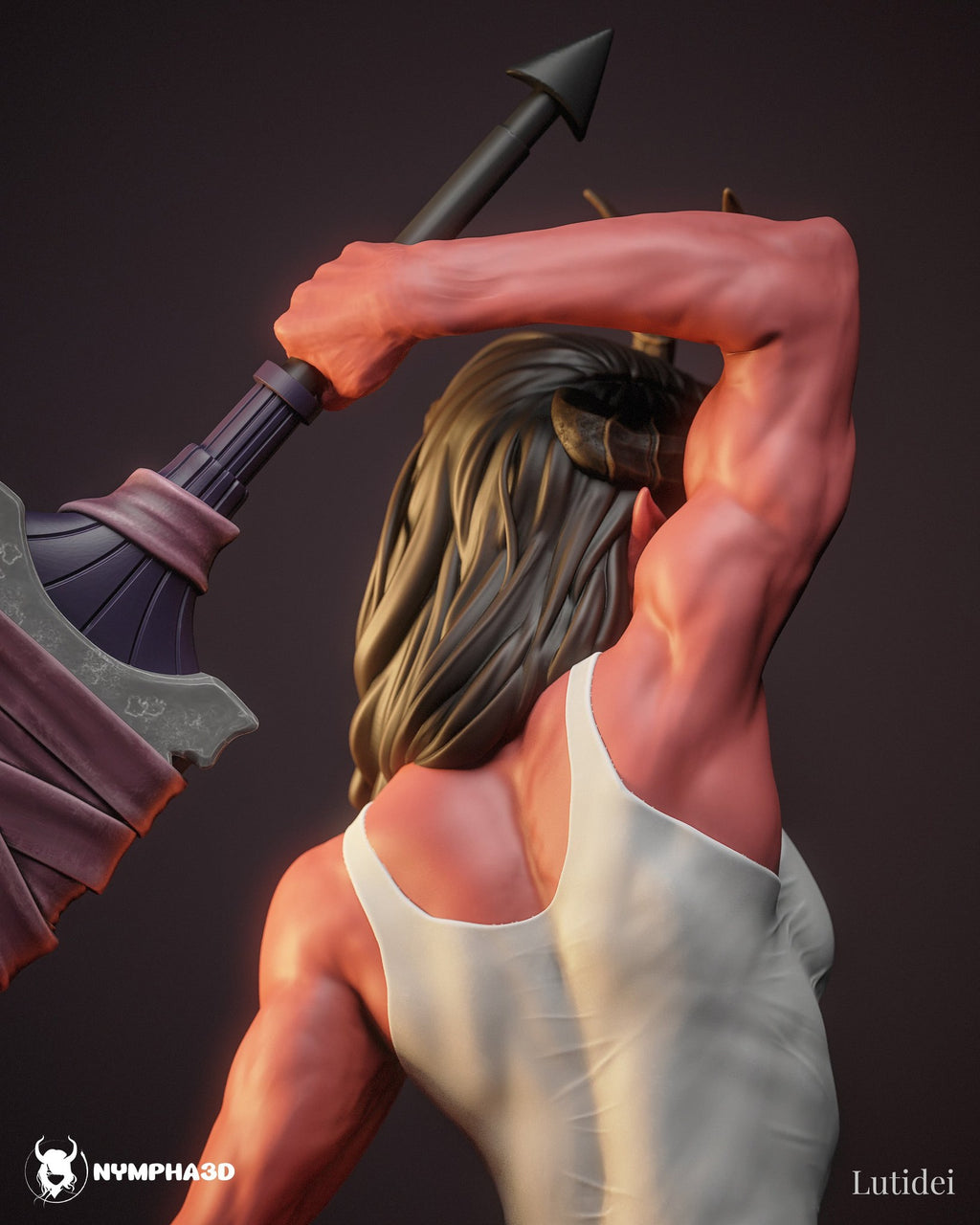 Malevola (Dispatch) resin figure by Nympha — studio render 6
