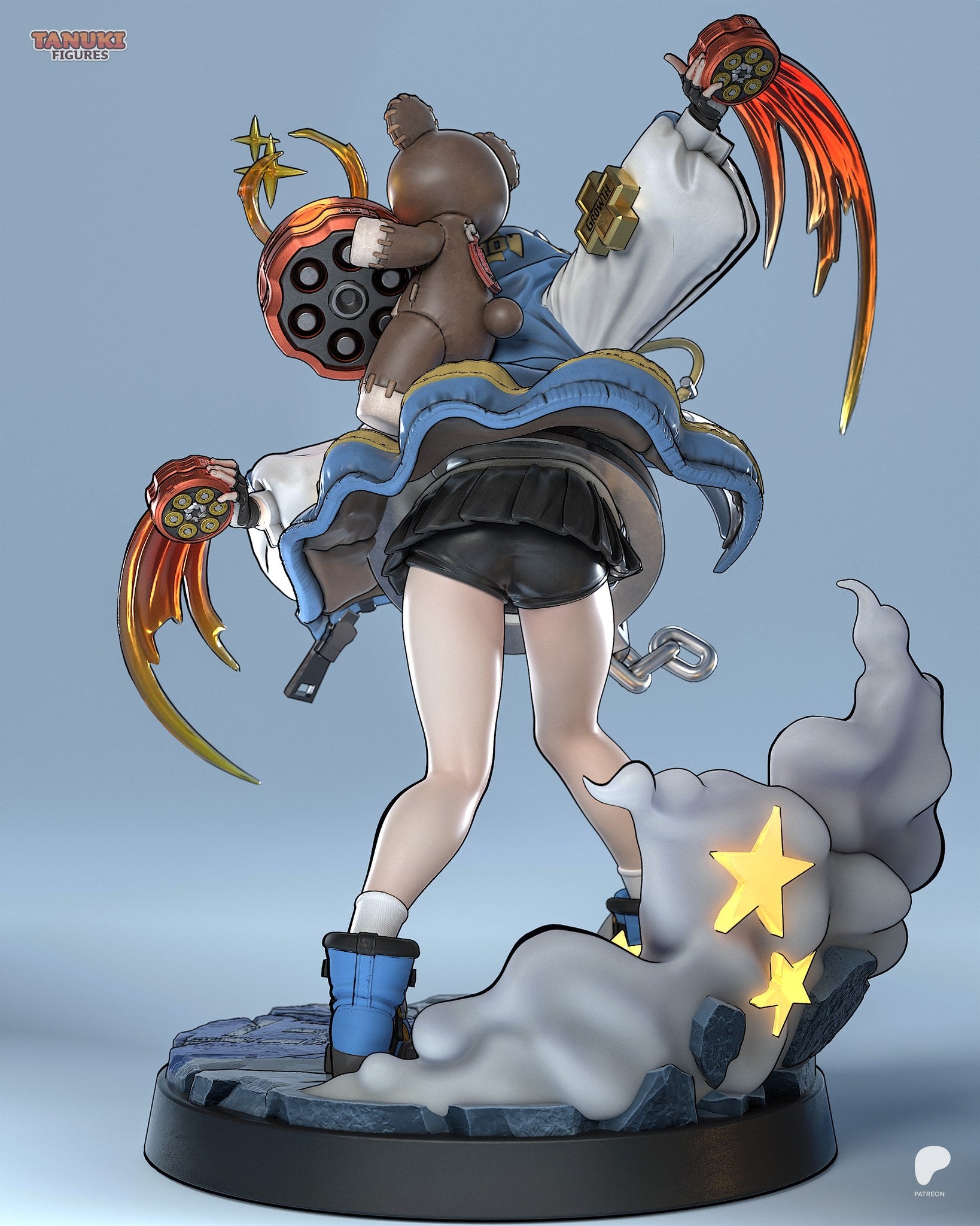 Bridget (Guilty Gear) resin figure by Tanuki Figures — studio render 4