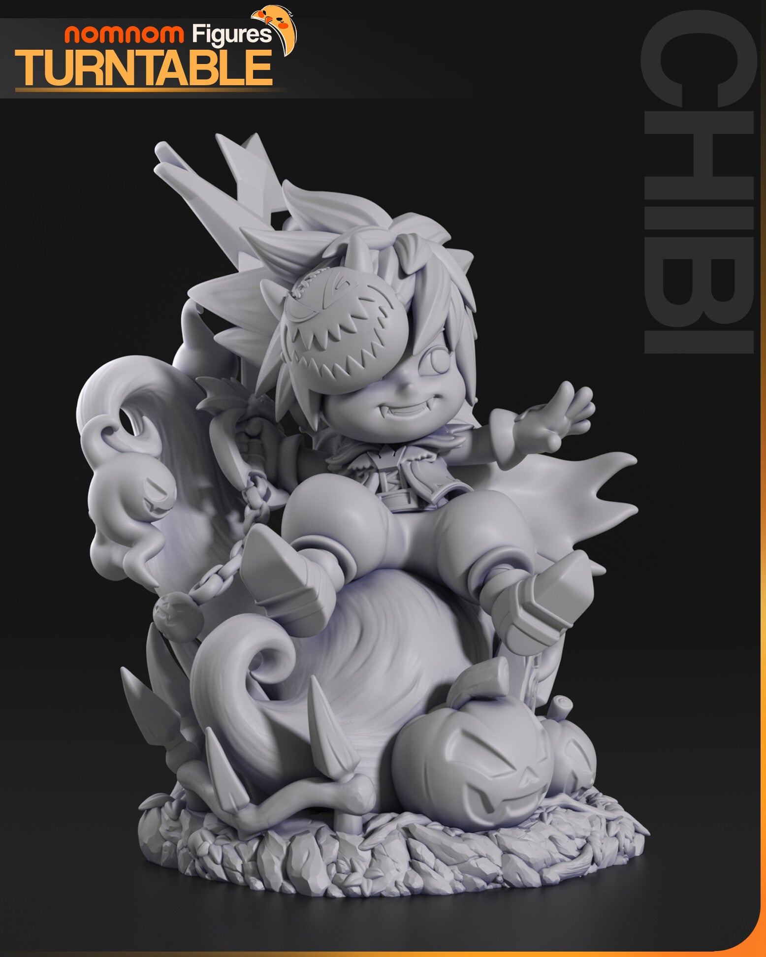 Sora (Halloween Town vers.) — studio render 5