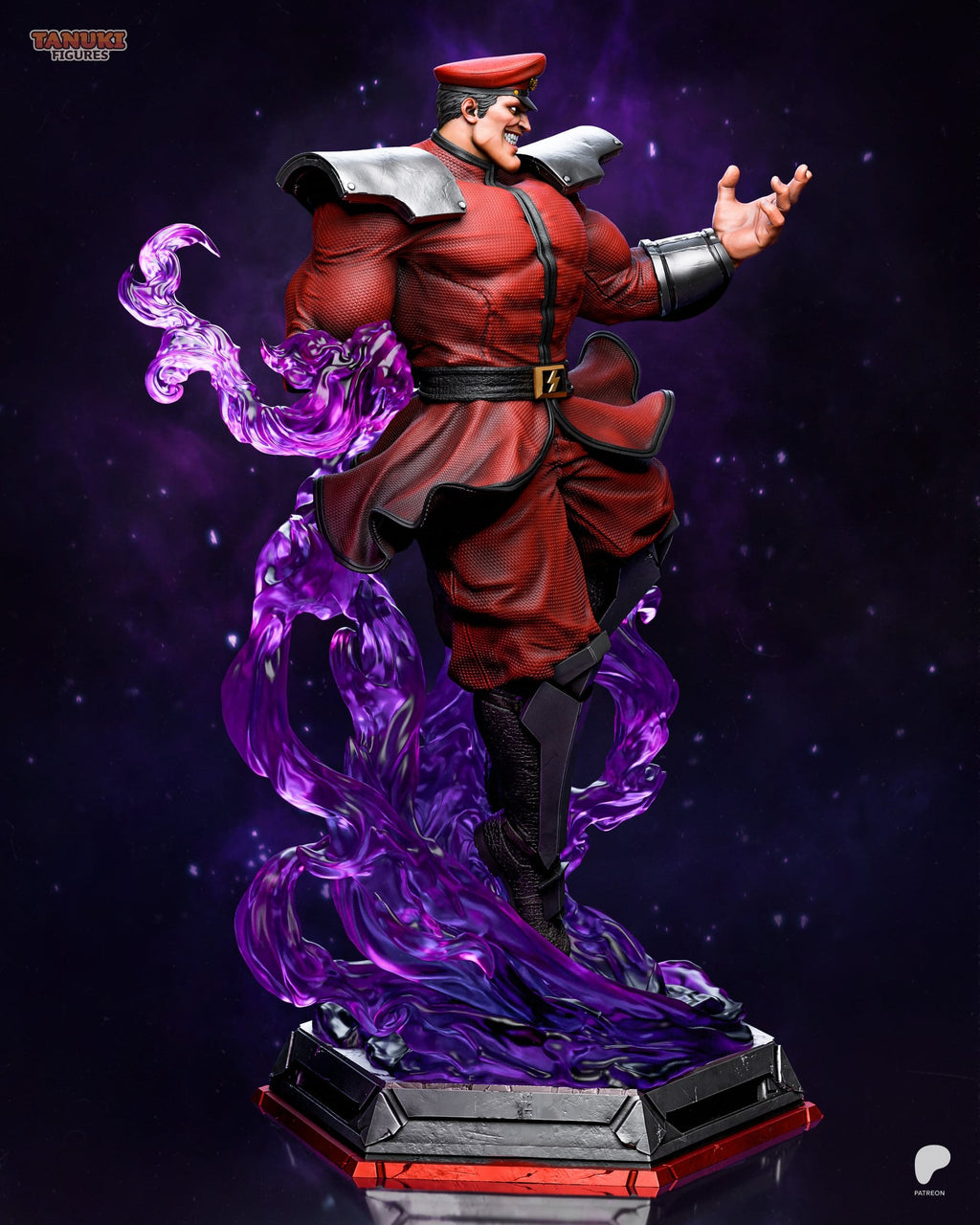 M. Bison (Street Fighter) resin figure by Tanuki Figures — studio render 3