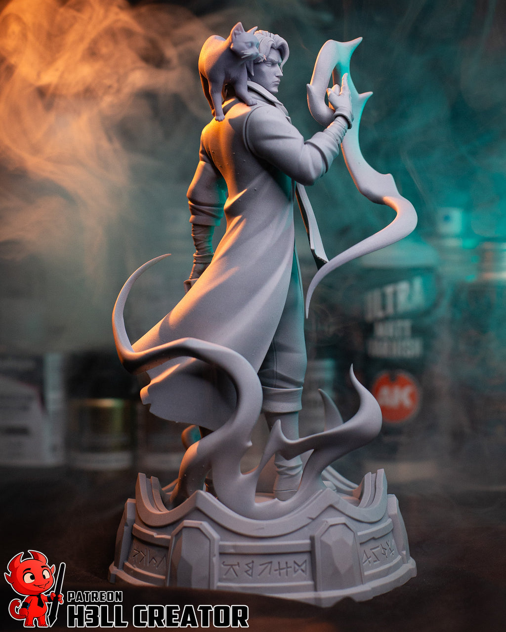 Caleb Widogast (Critical Role) resin figure by h3LLcreator — studio render 13