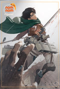 Levi Ackerman Attack on Titan resin figure by NomNom Figures — studio preview 1