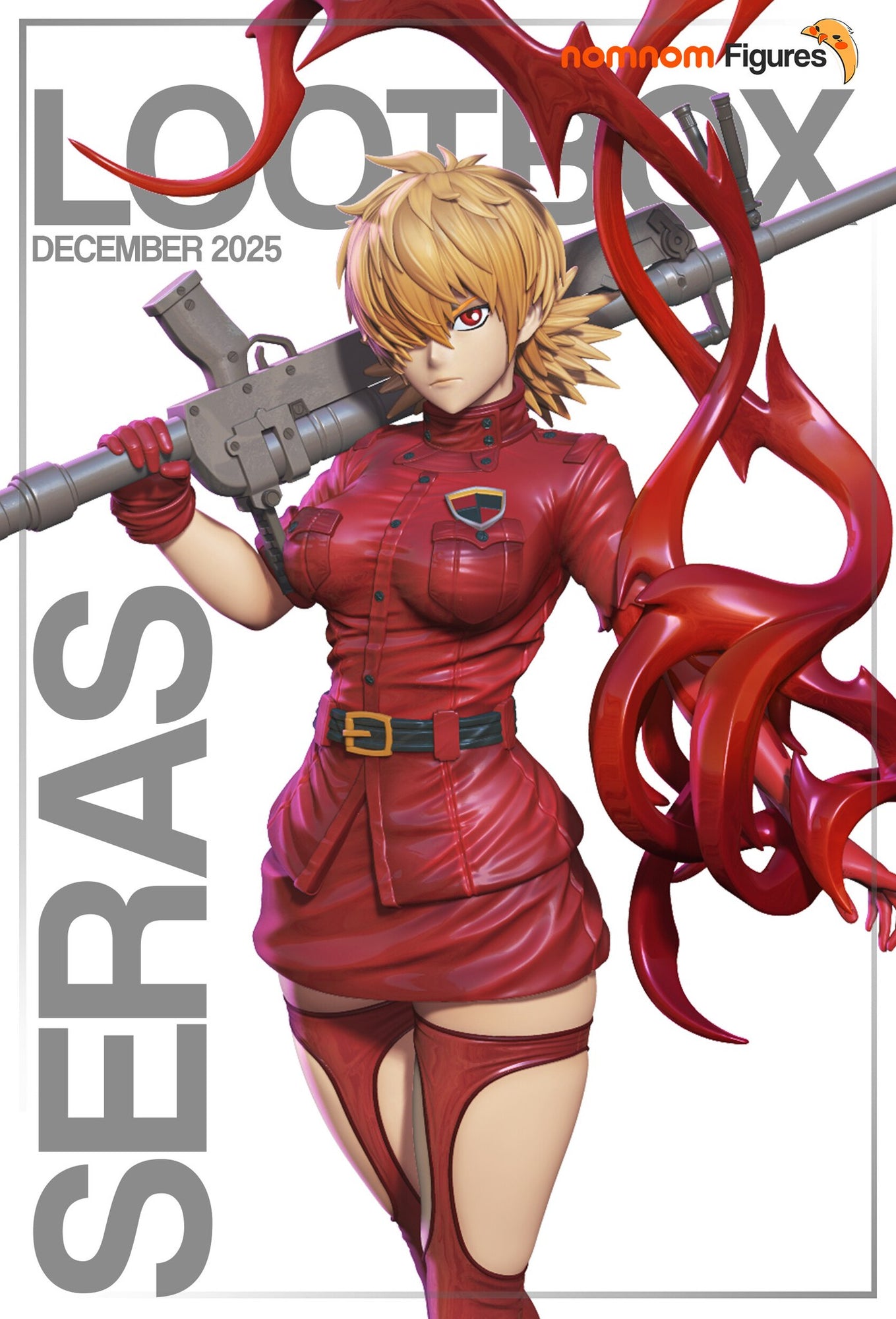 Seras Victoria Hellsing resin figure by NomNom Figures — studio preview 1