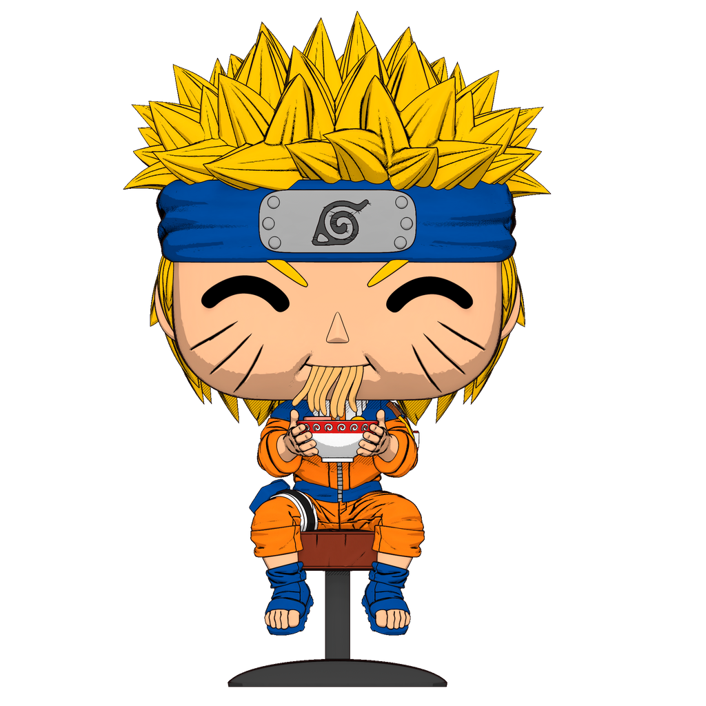 naruto uzumaki chibi land figures funko