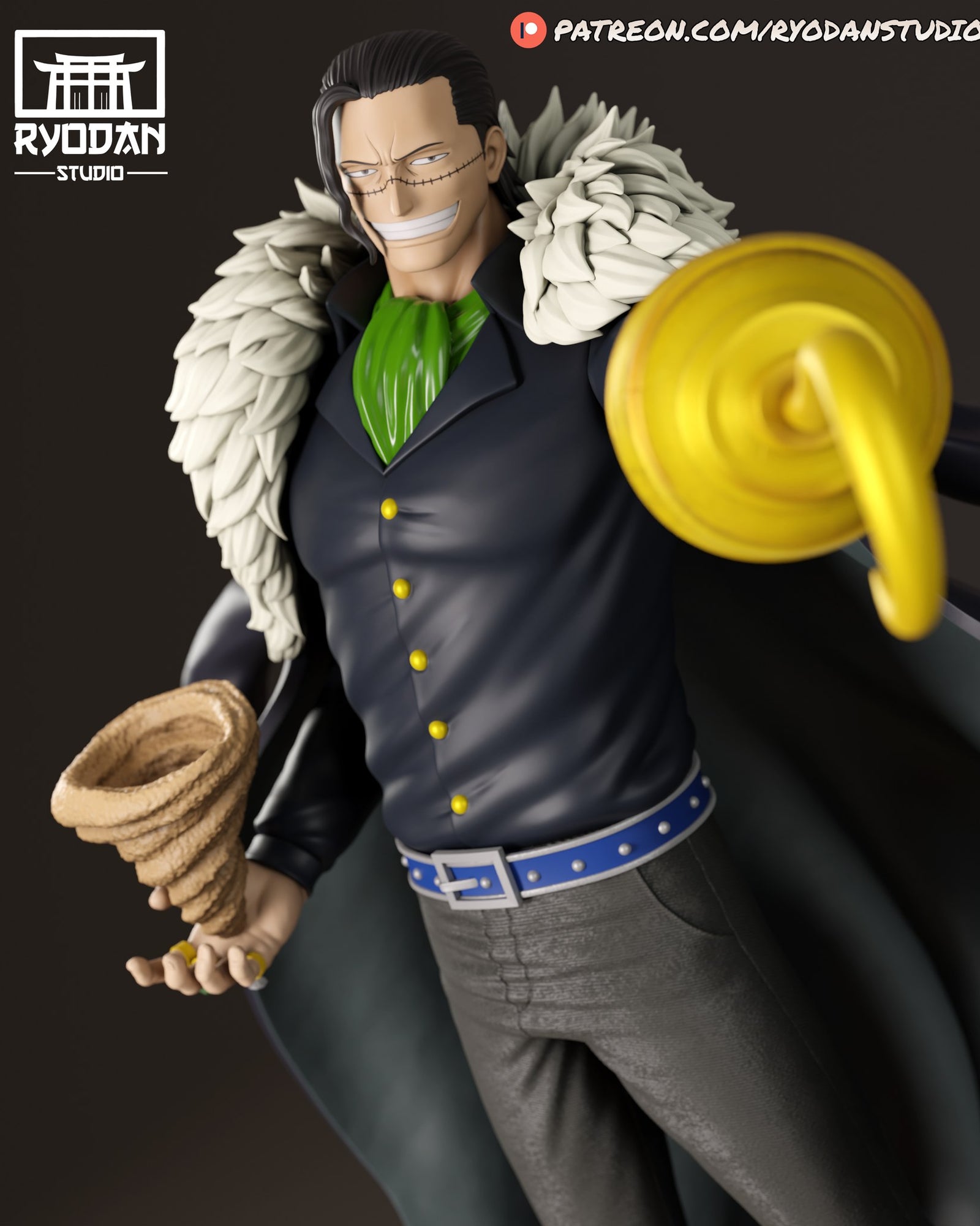 sir crocodile one piece ryodan studio basic tier