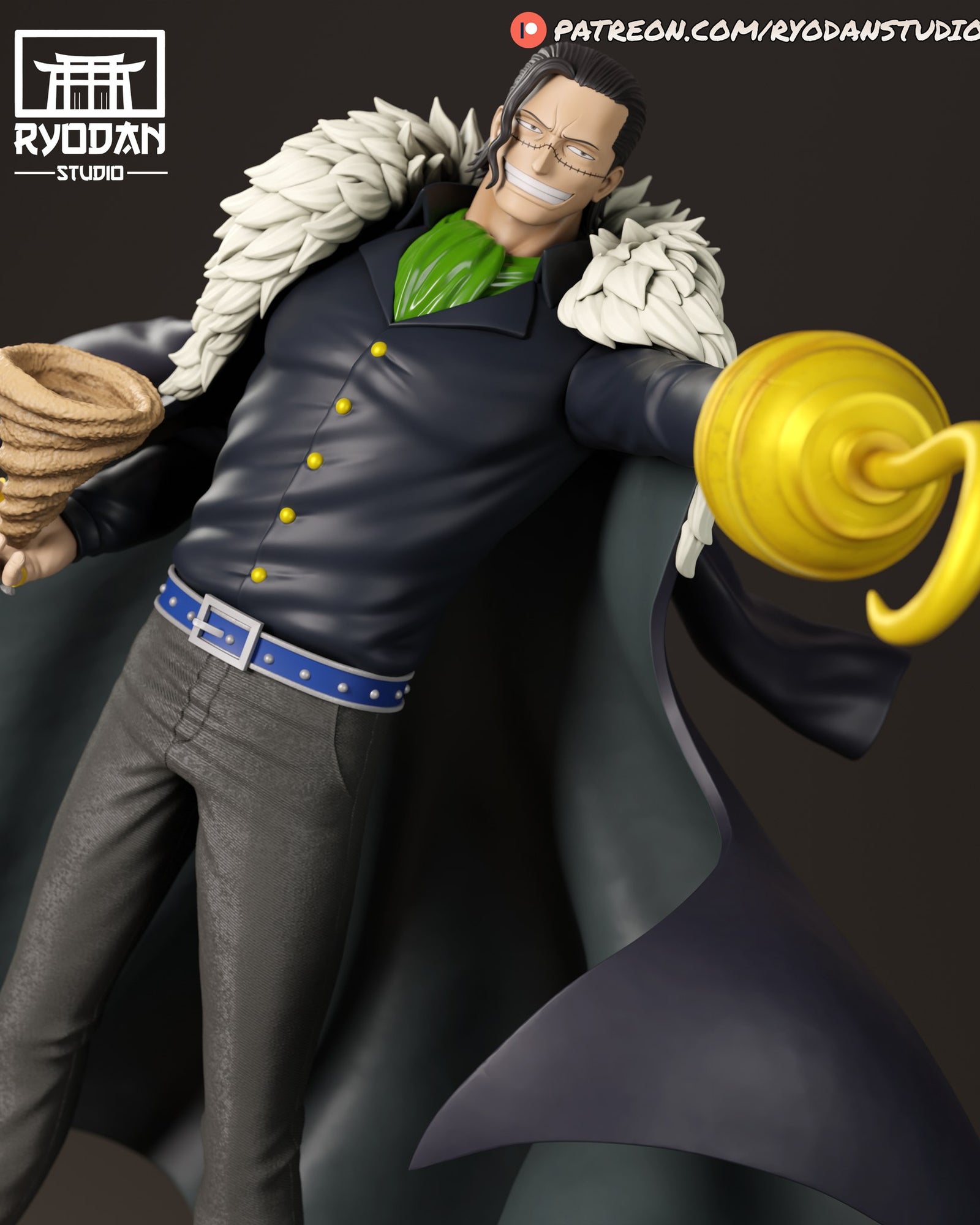 sir crocodile one piece ryodan studio basic tier