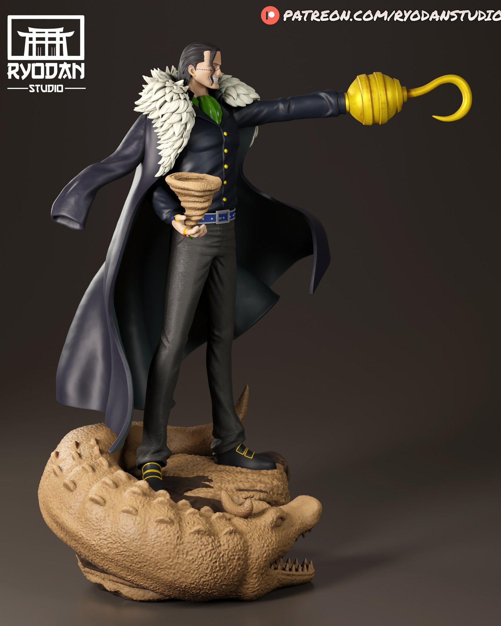 sir crocodile one piece ryodan studio basic tier