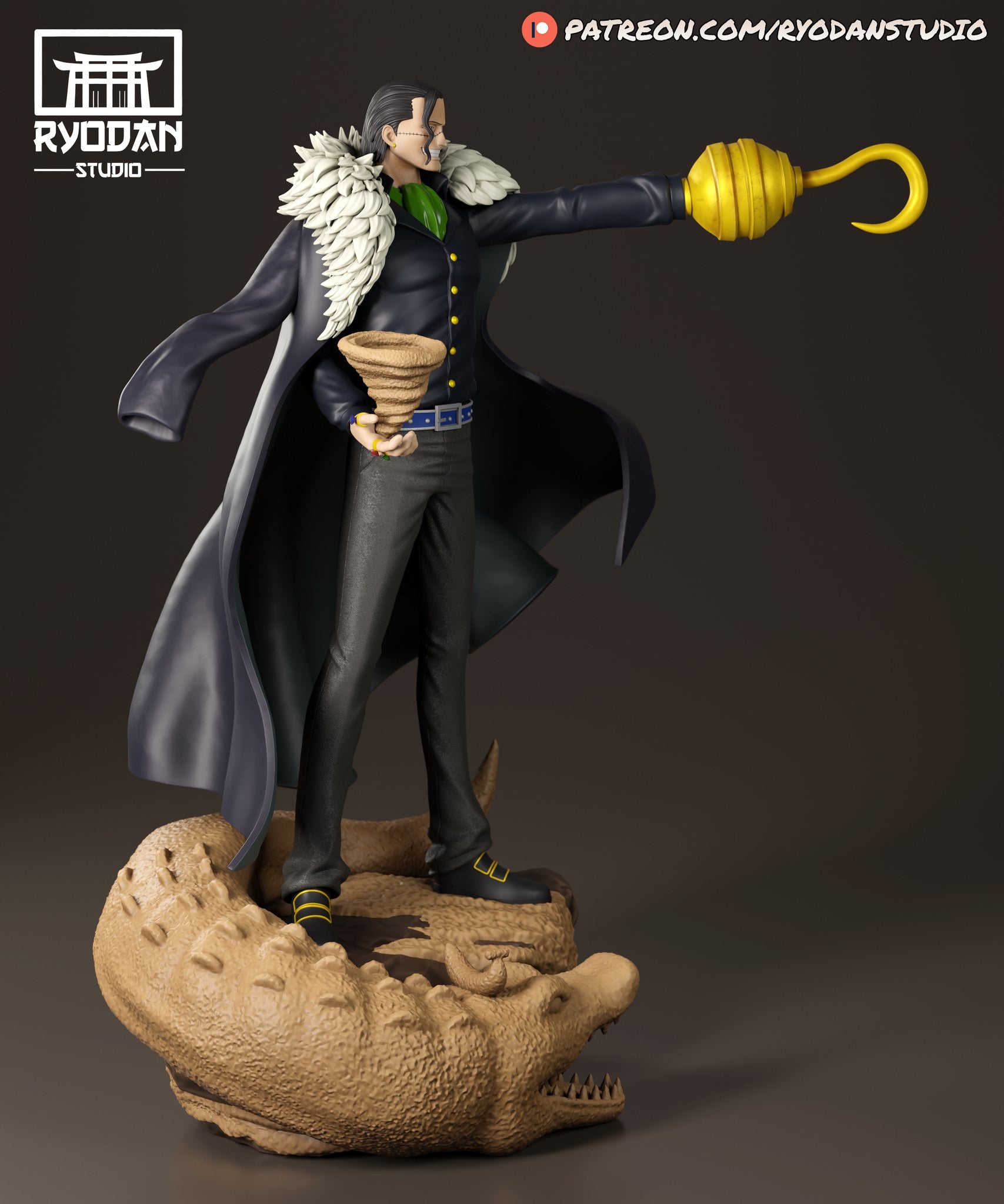 sir crocodile one piece ryodan studio basic tier