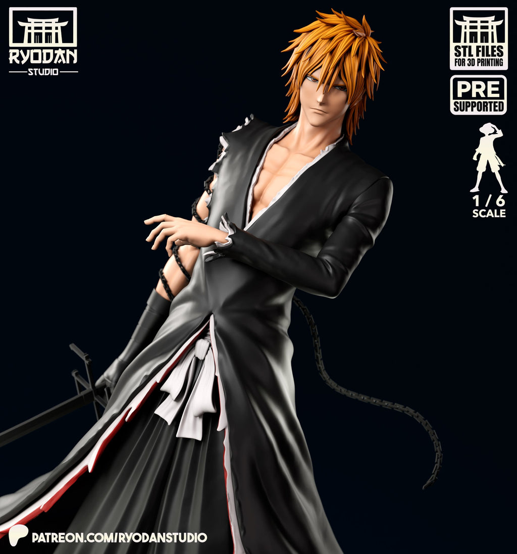 ichigo kurosaki bleach ryodan studio dangai