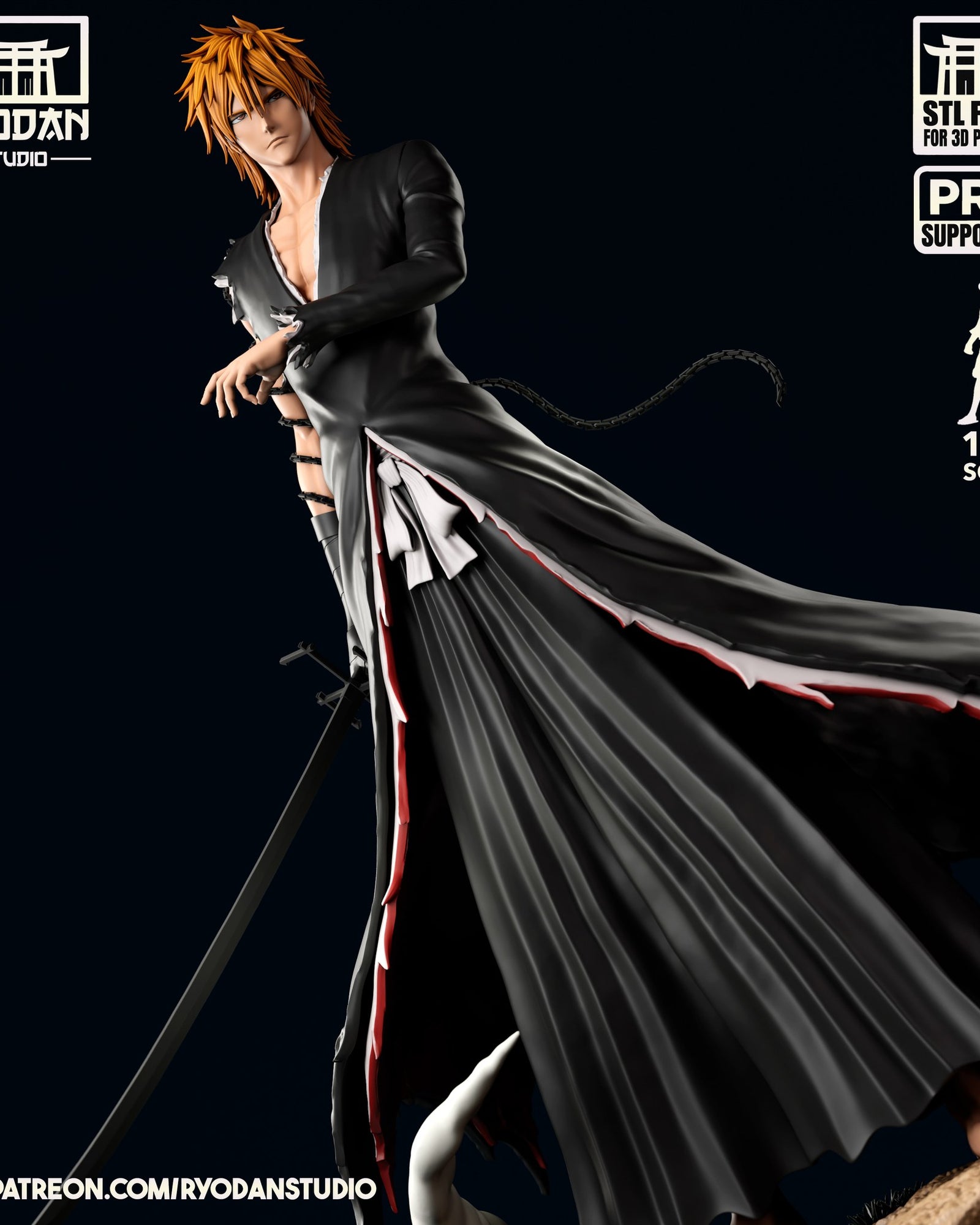 ichigo kurosaki bleach ryodan studio dangai