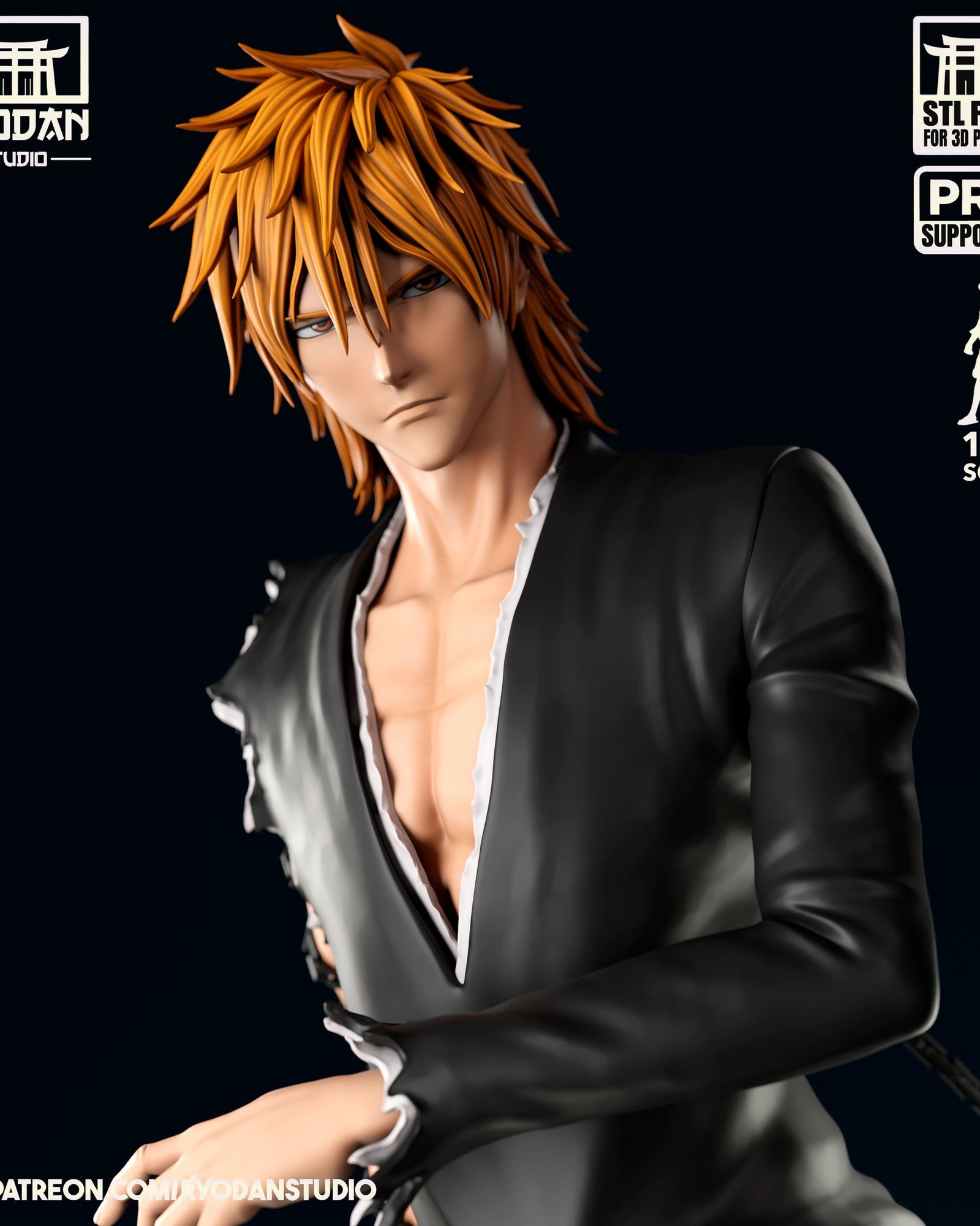 ichigo kurosaki bleach ryodan studio dangai