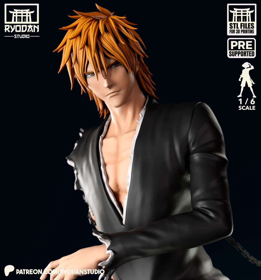 ichigo kurosaki bleach ryodan studio dangai