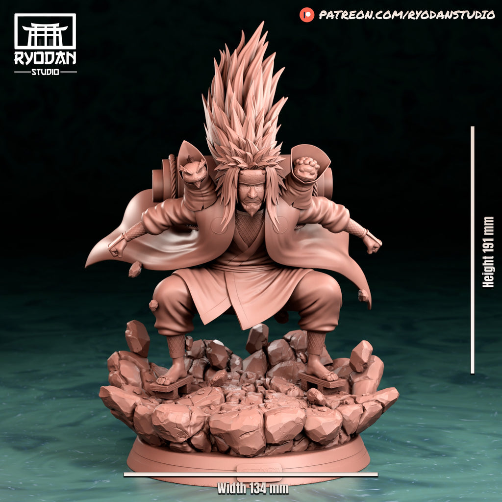 jiraiya naruto ryodan studio