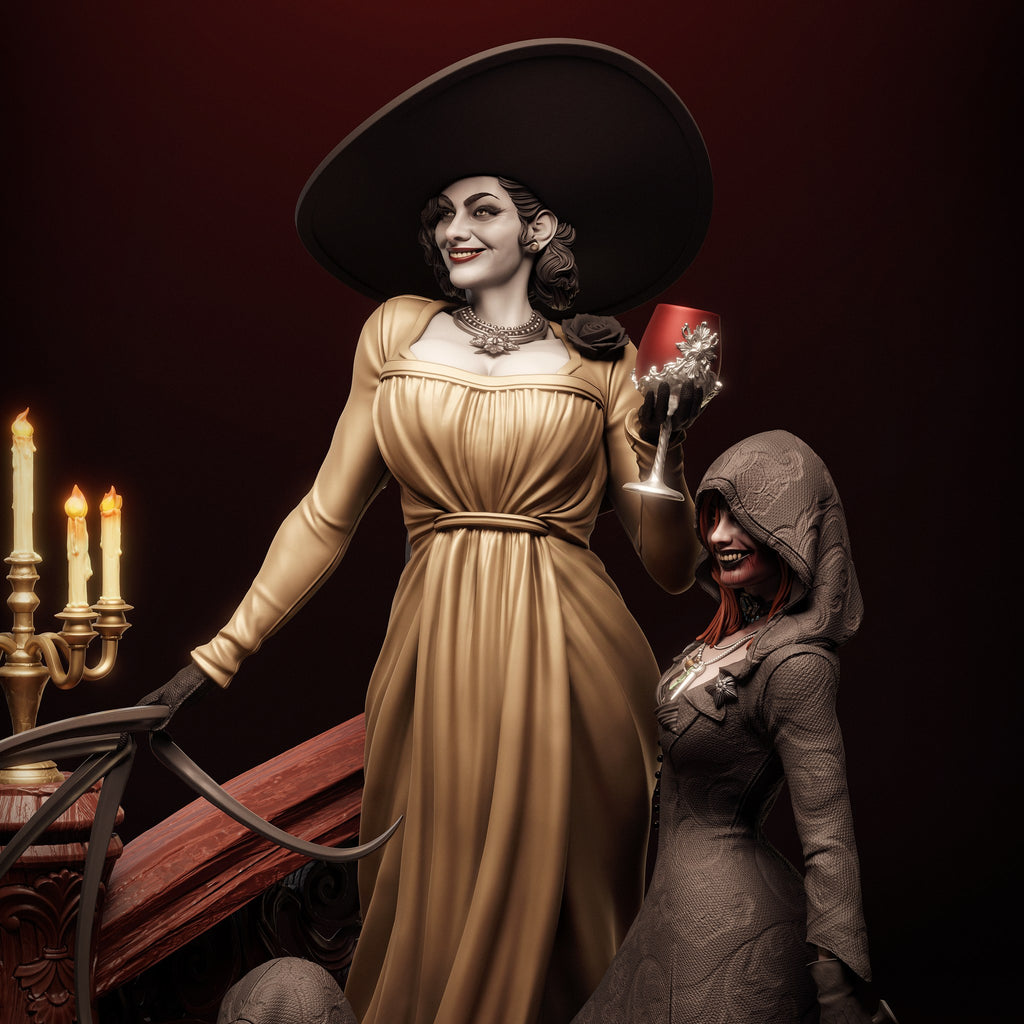 Lady Dimitrescu — studio render 6