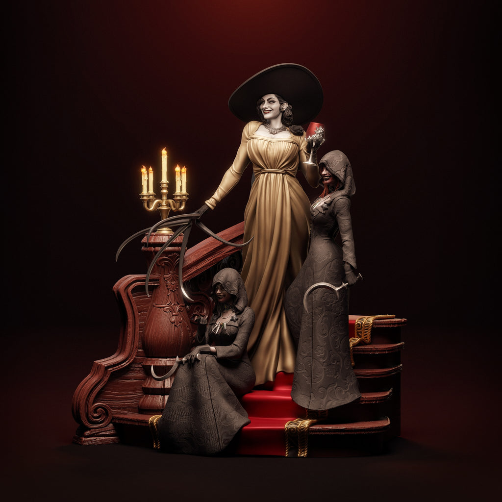 Lady Dimitrescu — studio render 7