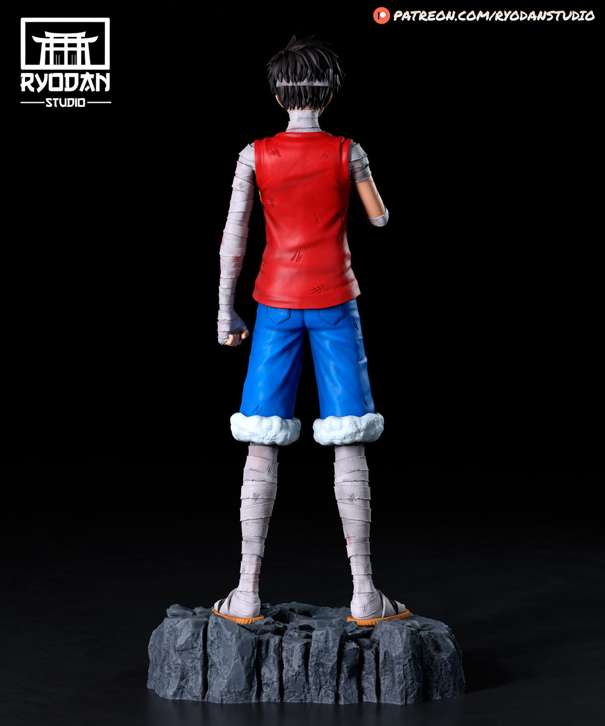 monkey d luffy one piece ryodan studio marineford