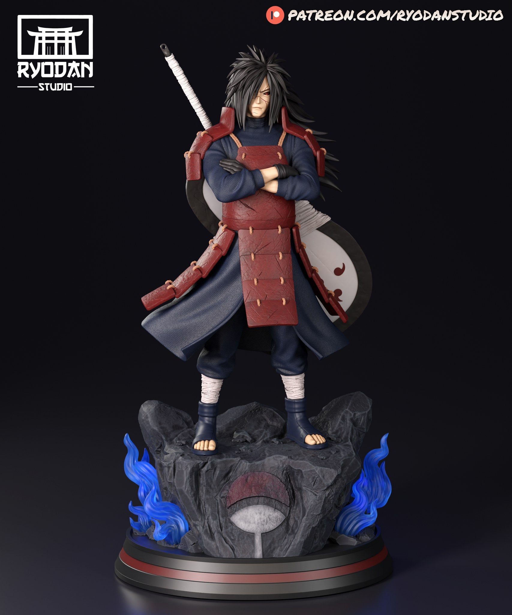 madara kyubi naruto ryodan studio