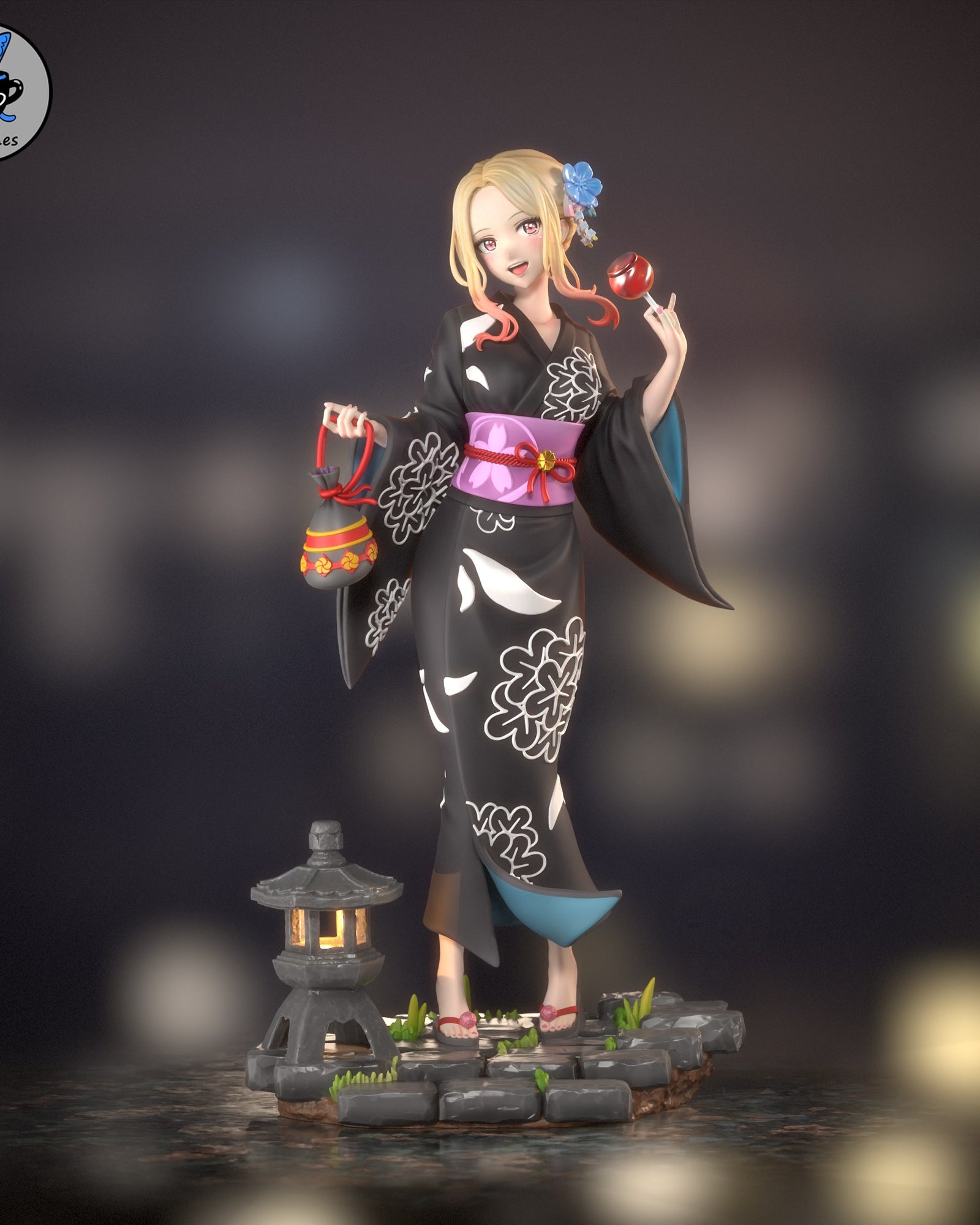 Marin Kitagawa My Dress-Up Darling resin figure by Neko Figurines — studio preview
