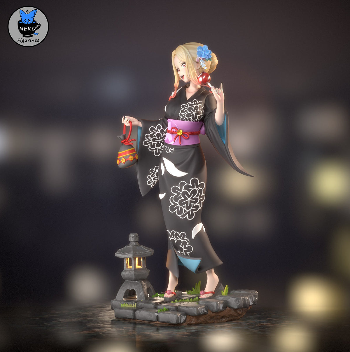 Marin Kitagawa My Dress-Up Darling resin figure by Neko Figurines — studio preview