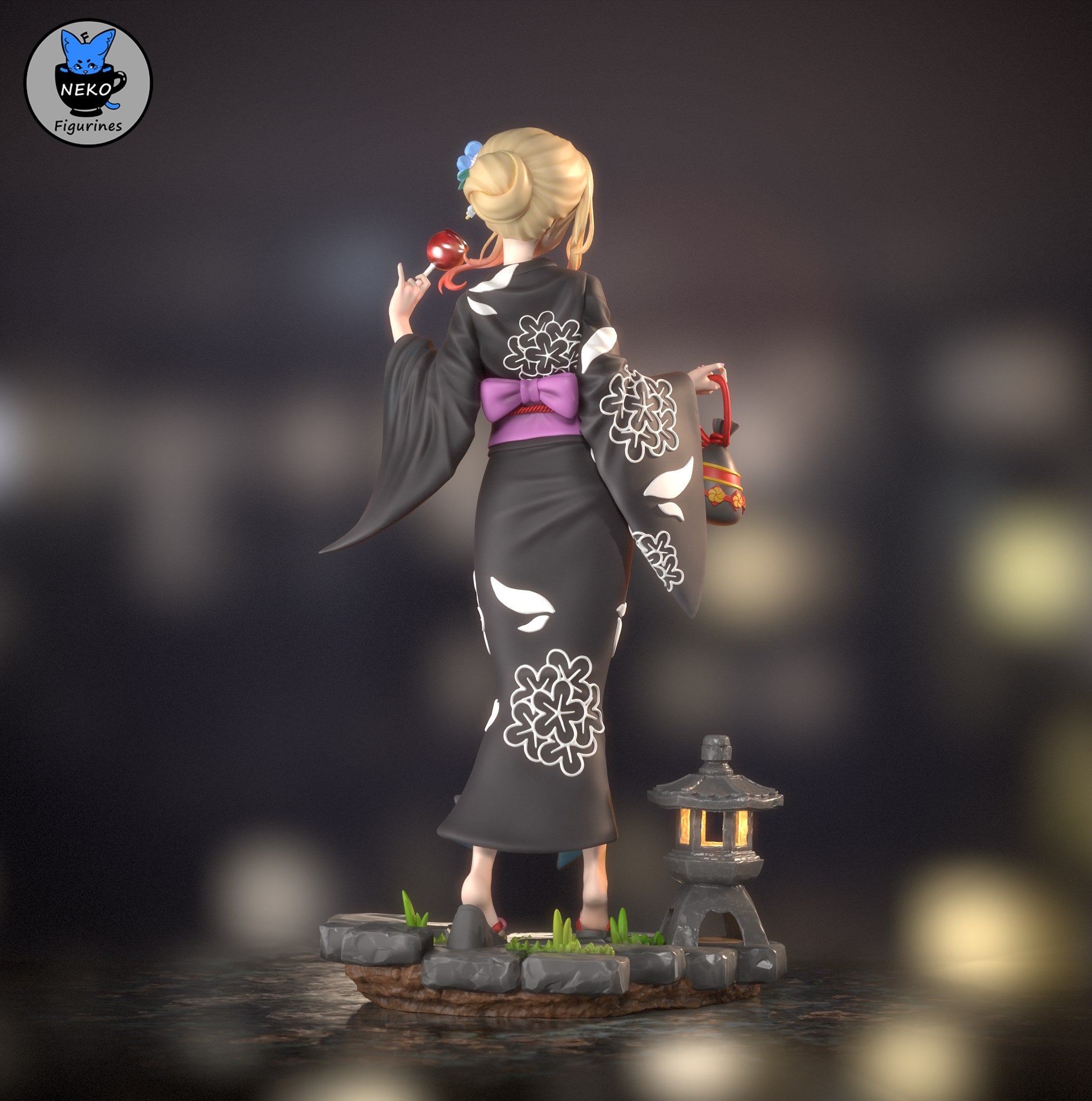 marin kitagawa my dress up darling neko figurines