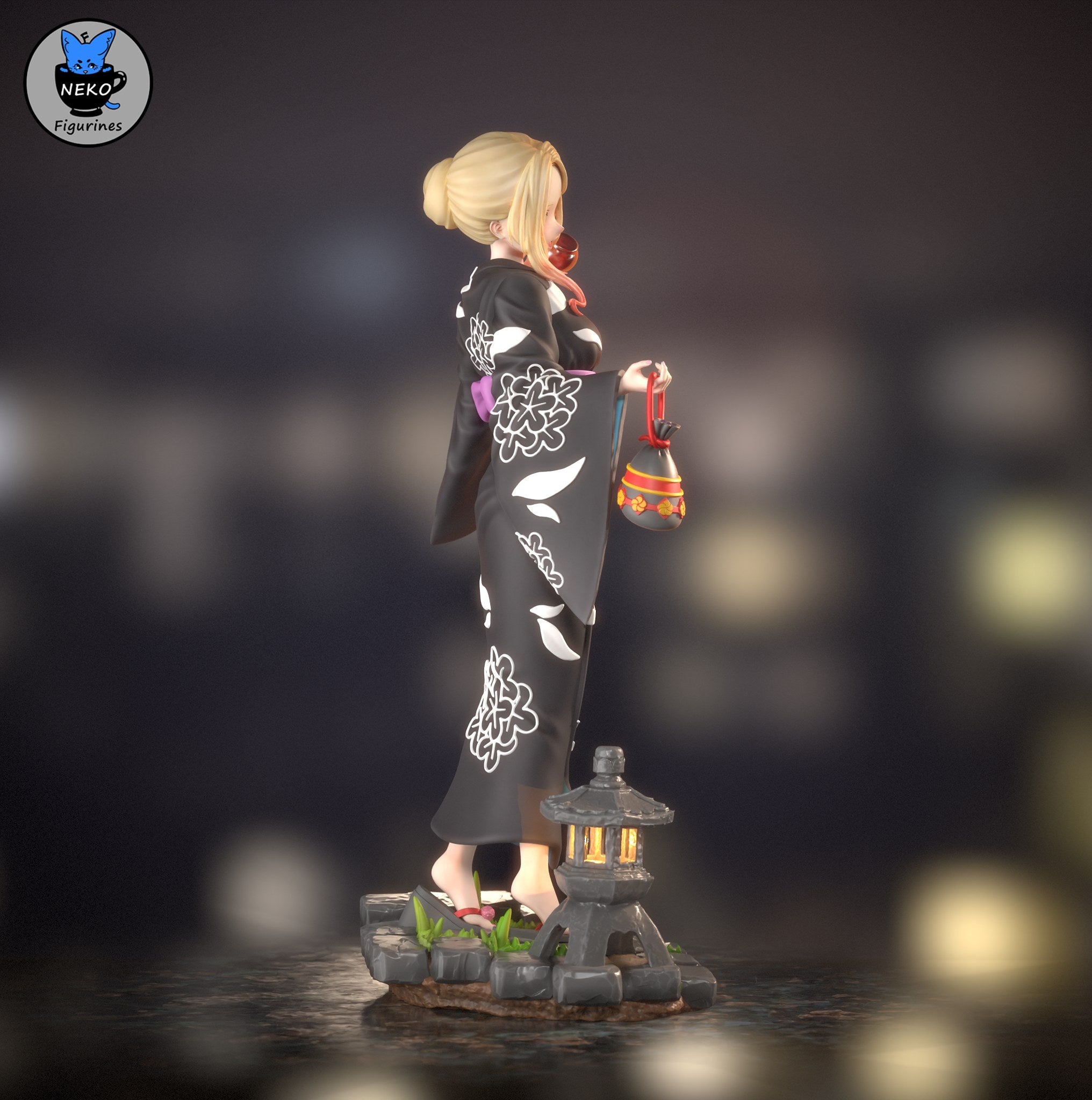 marin kitagawa my dress up darling neko figurines