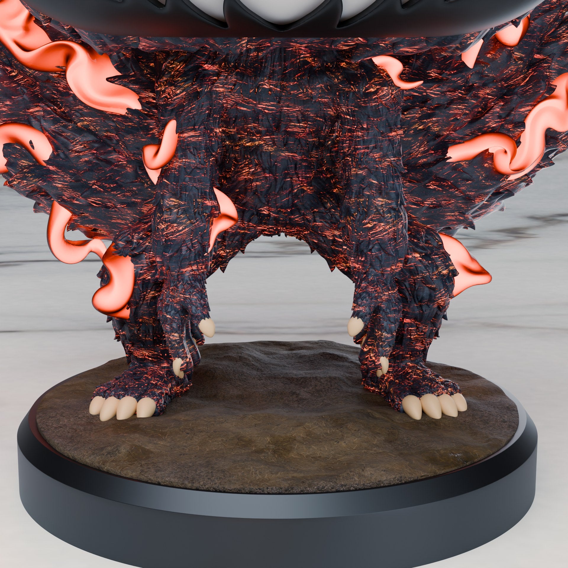 naruto uzumaki chibi land figures kyuubi 4 tails funko