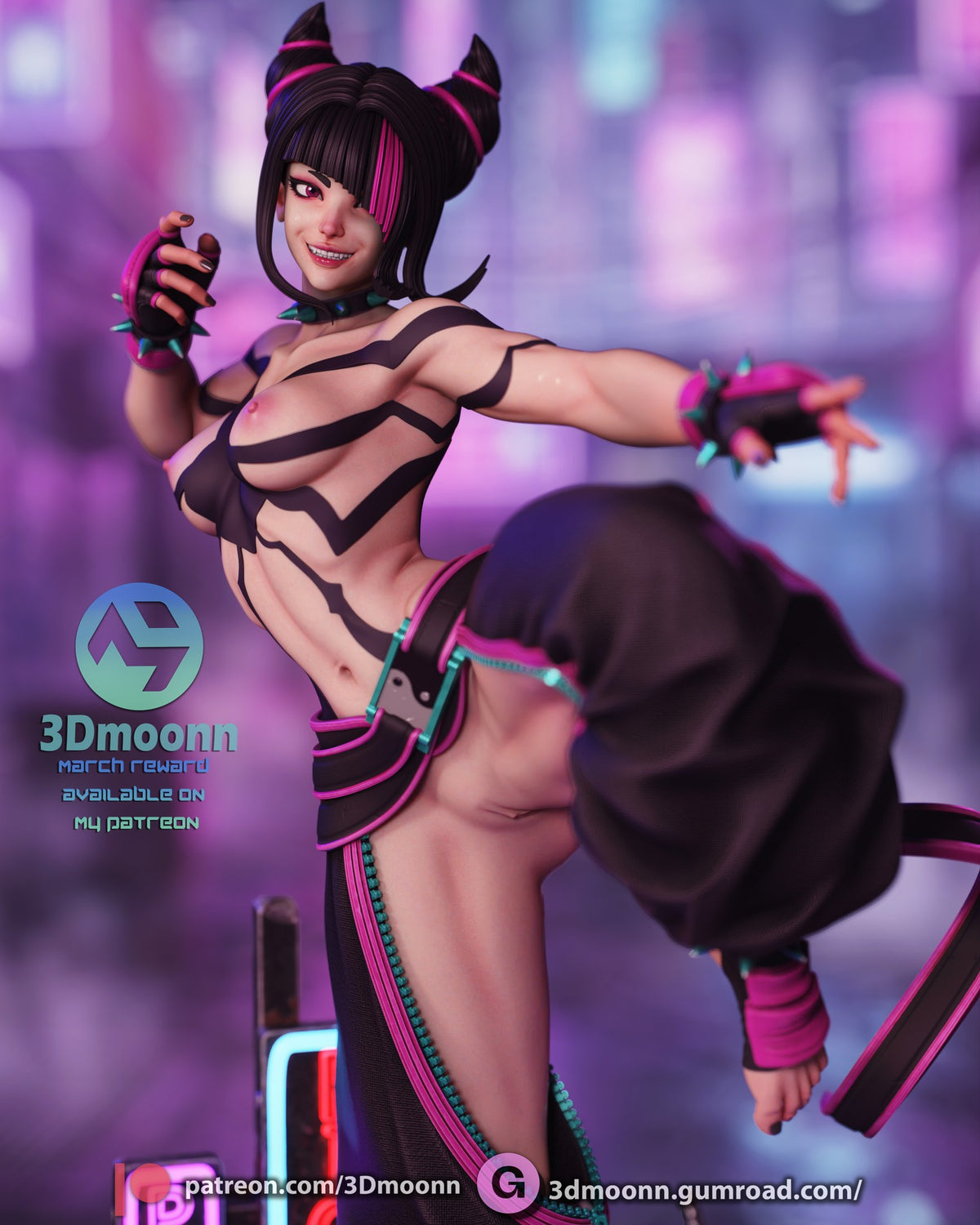 juri han street fighter 3dmoonn