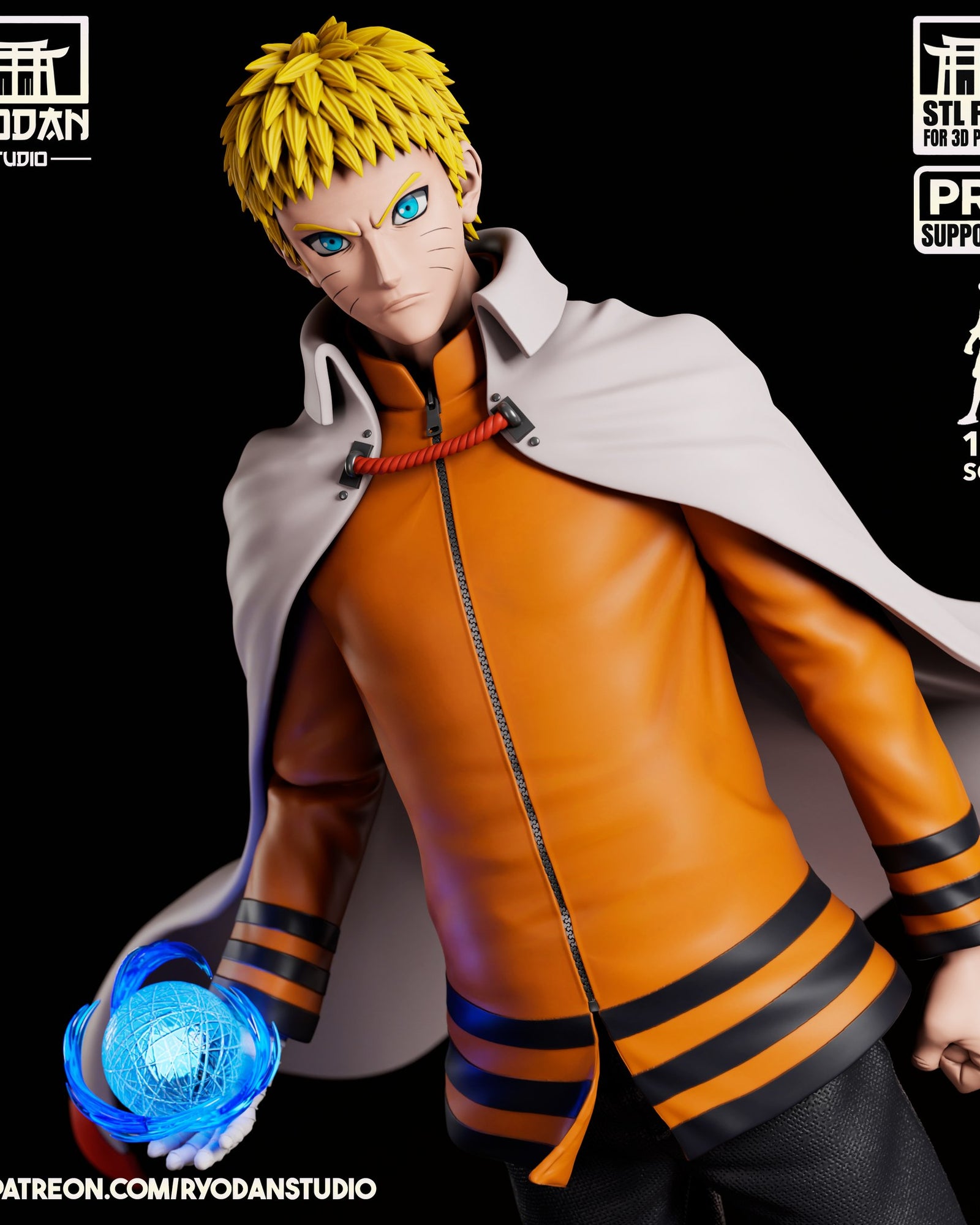 naruto uzumaki ryodan studio hokage