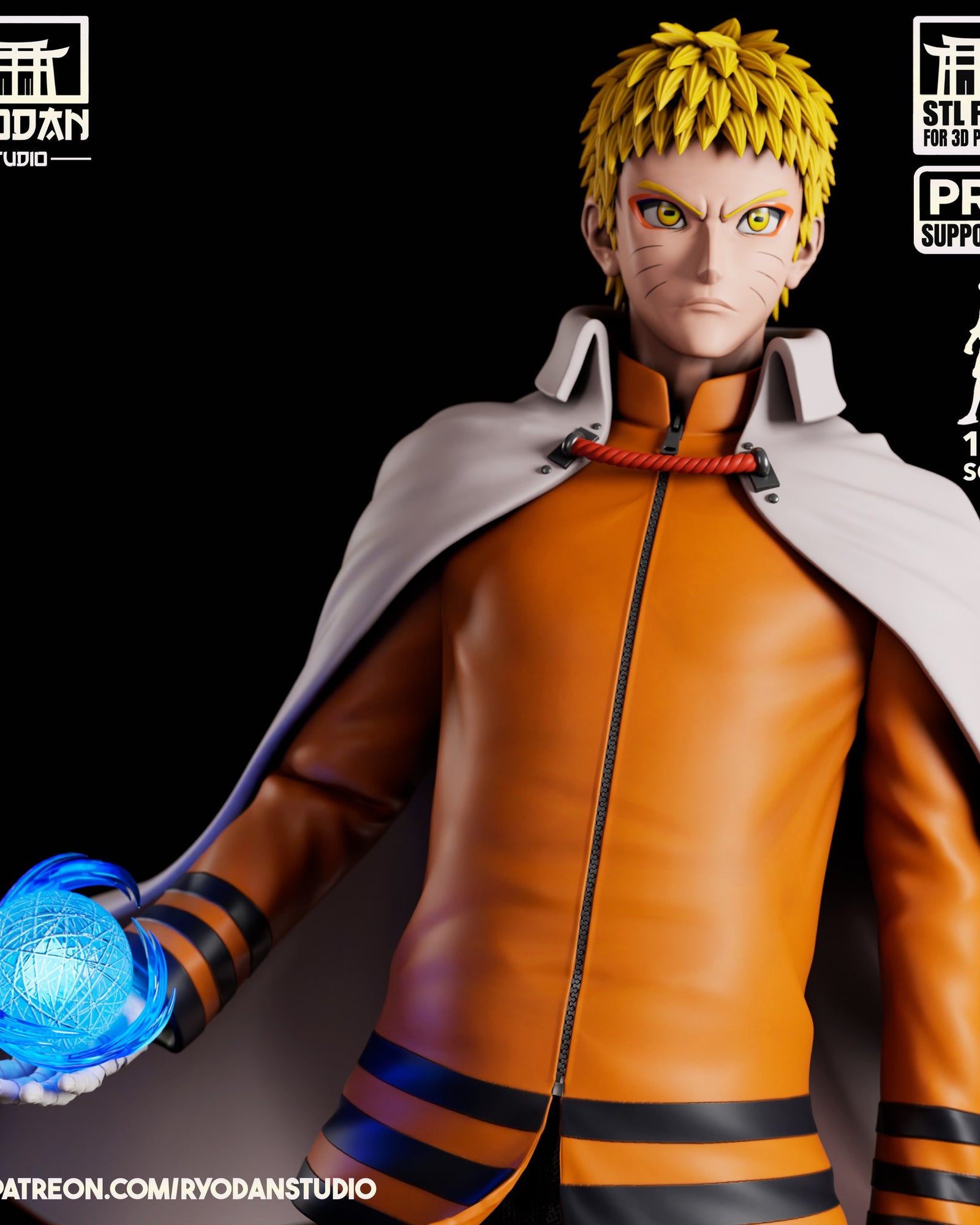 naruto uzumaki ryodan studio hokage