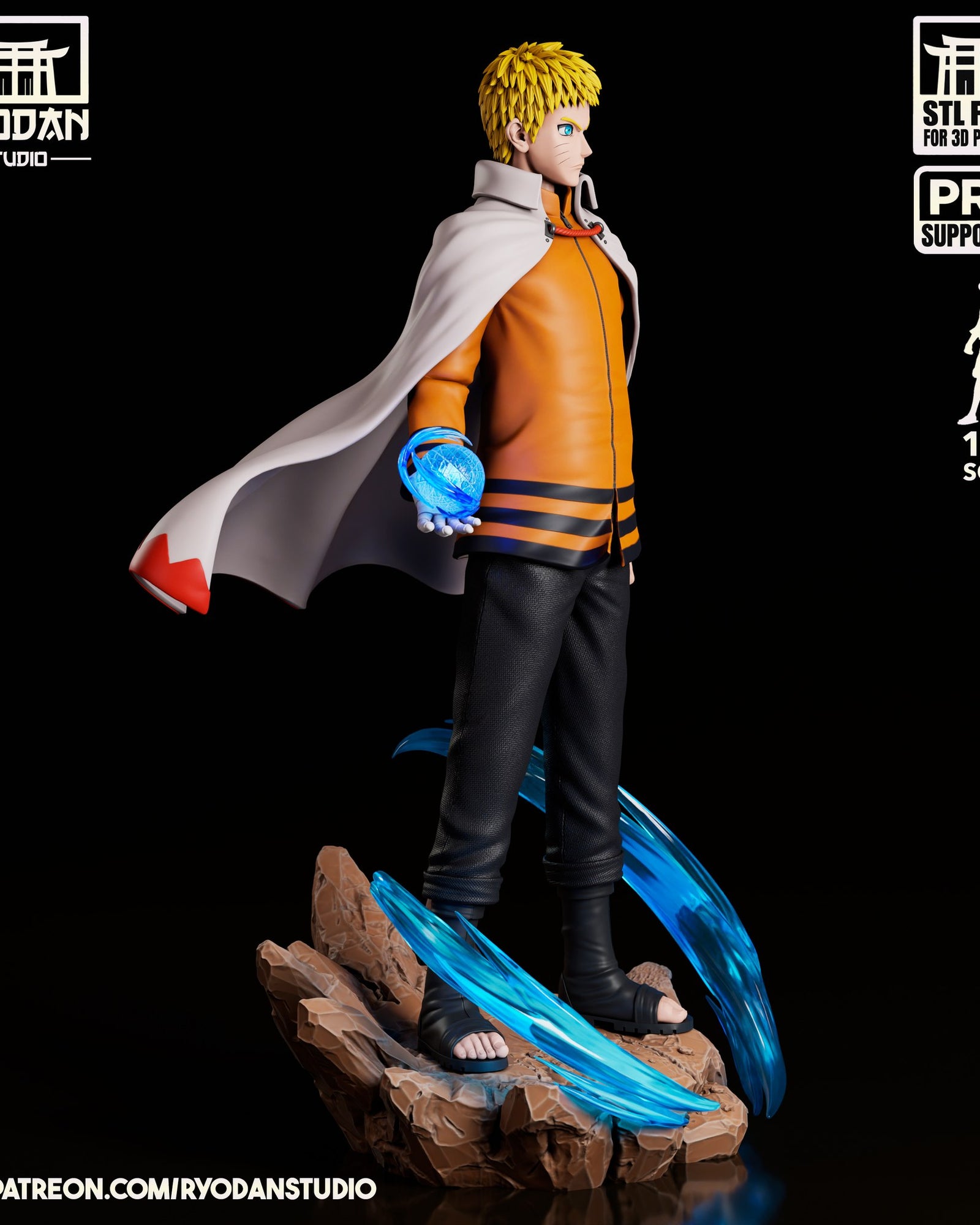 naruto uzumaki ryodan studio hokage