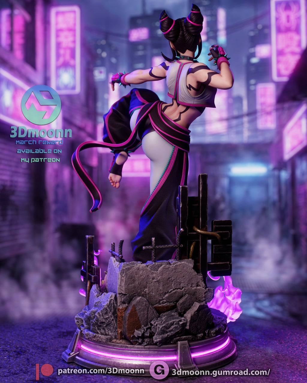 juri han street fighter 3dmoonn