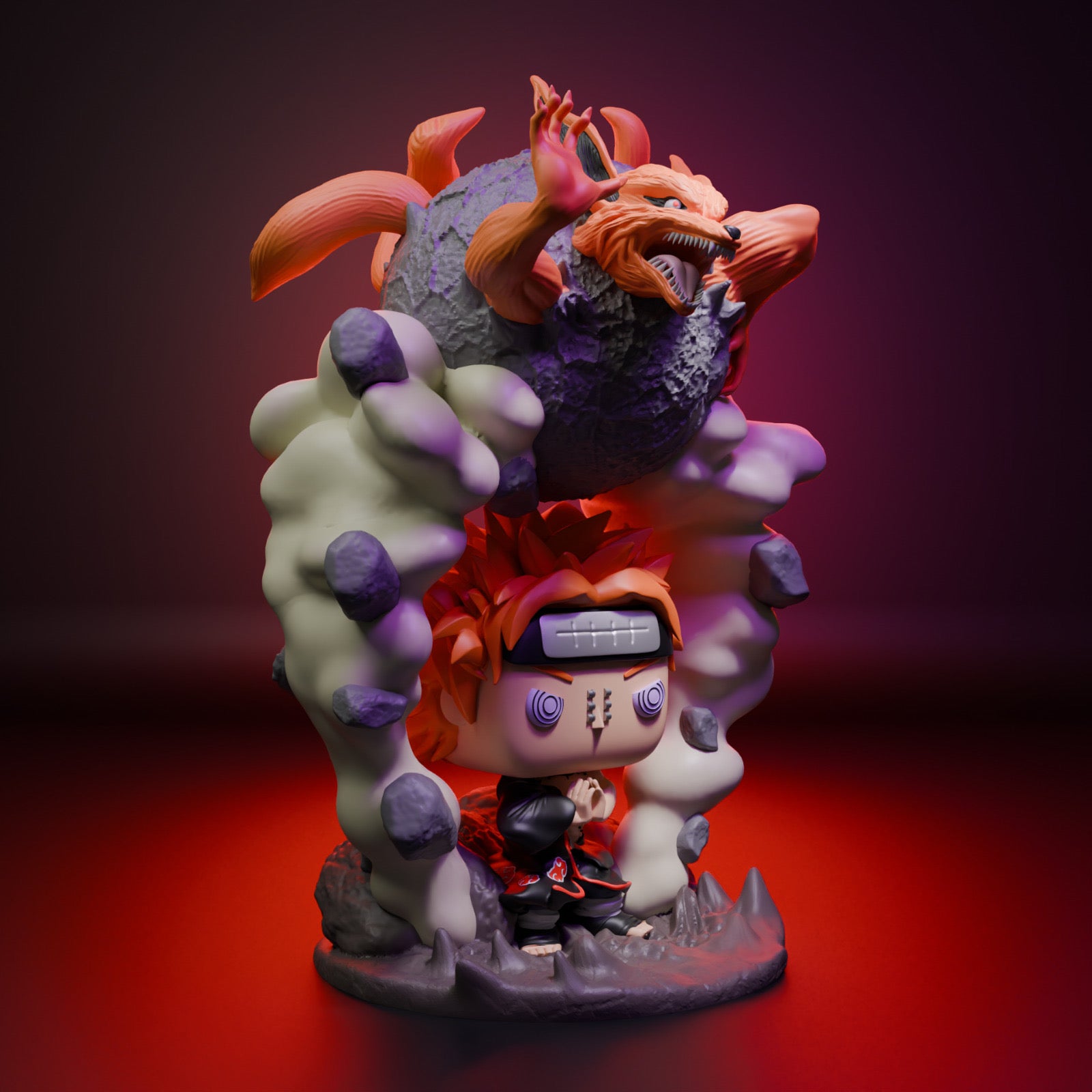 pain naruto studiomado funko projectstl