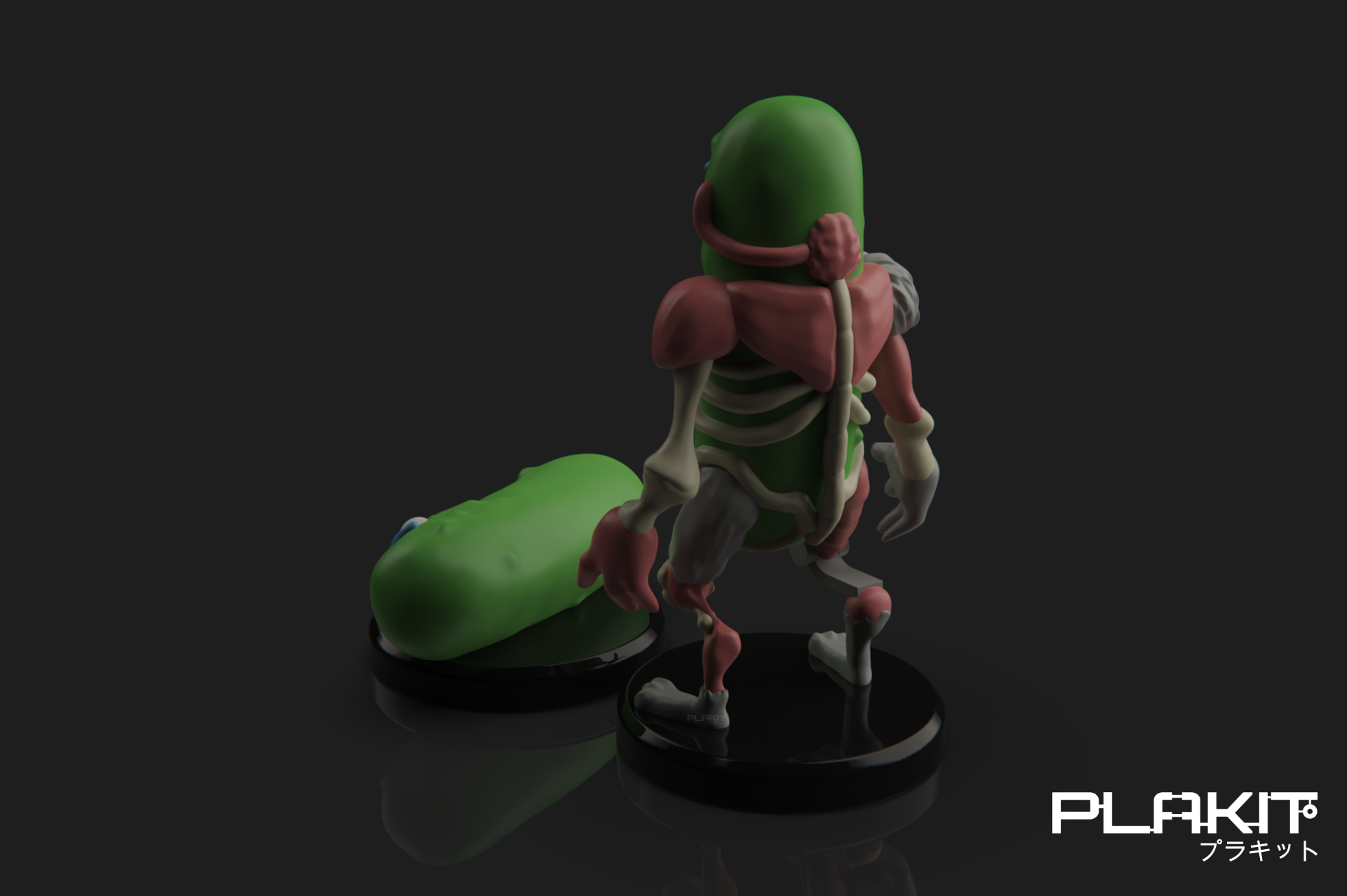 pickle rick and morty plakit picklerick