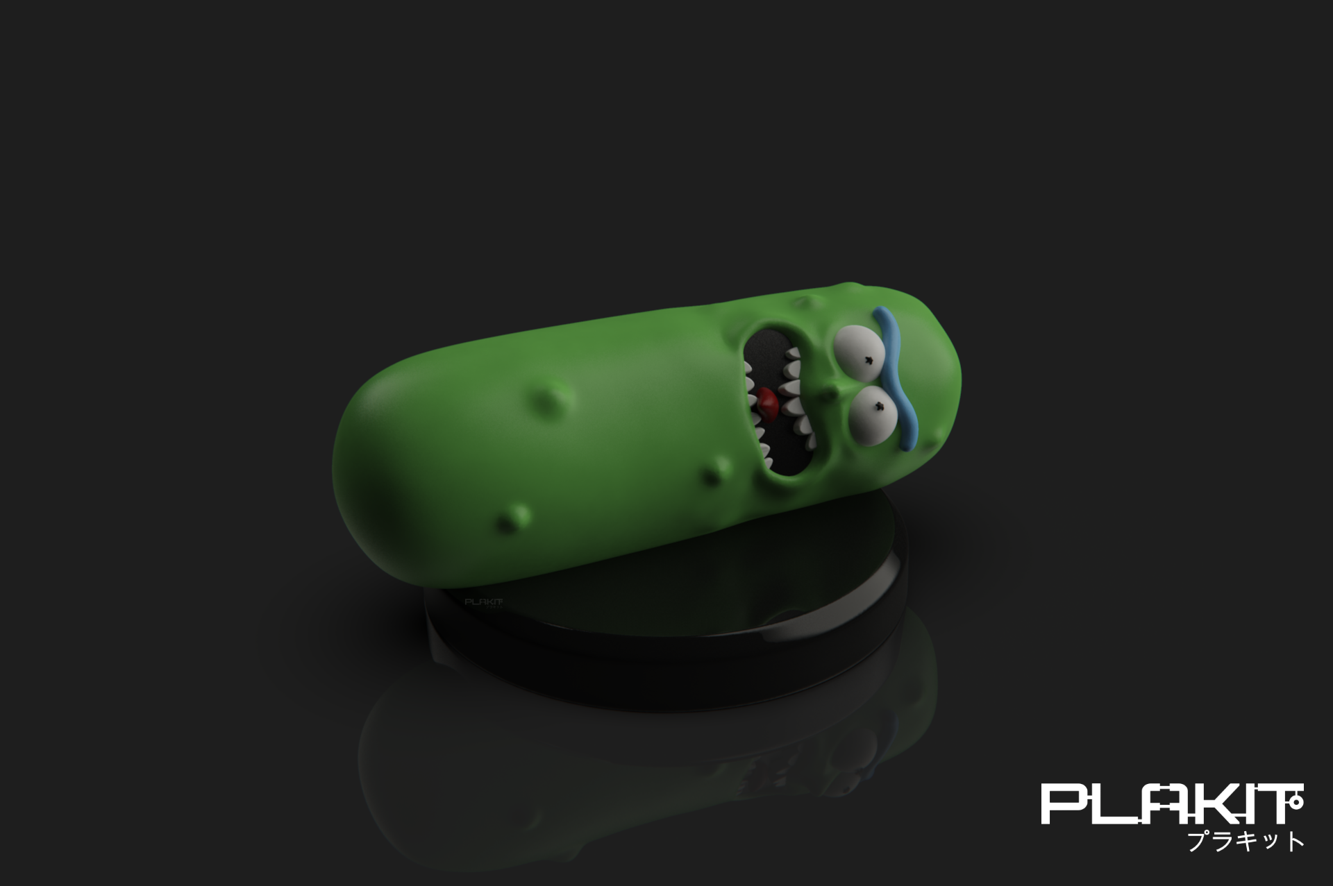 pickle rick and morty plakit picklerick