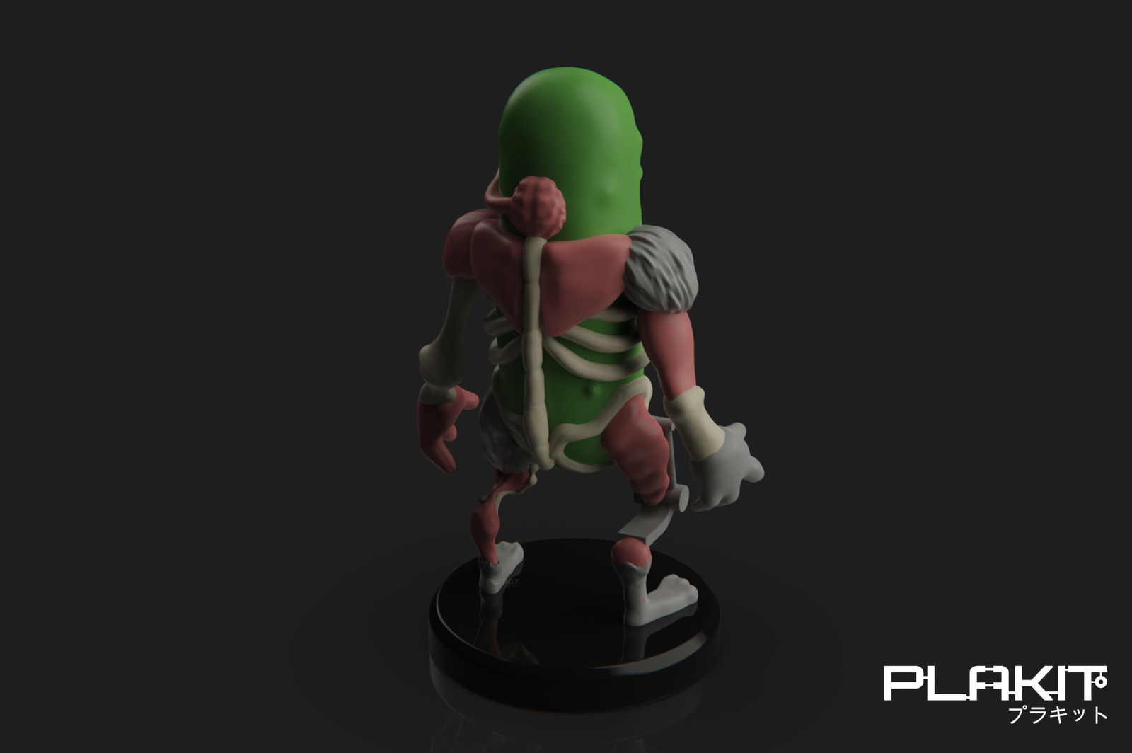 pickle rick Rick and Morty resin figure — studio preview
